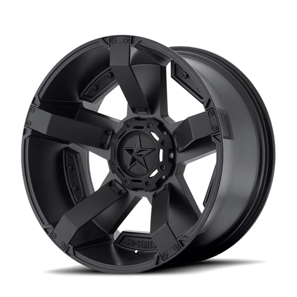 XD Wheels XD811 Rockstar II, 17x9 with 5 on 5 and 5 on 135 Bolt Pattern - Matte Black-XD81179043712N Wheel Rim