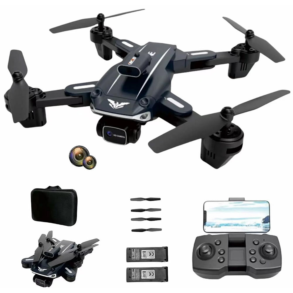 SKYMONSTER  X109 RC Drone with 2 Batteries,HD Camera,Obstacle Avoidance,Stable Hover,Black