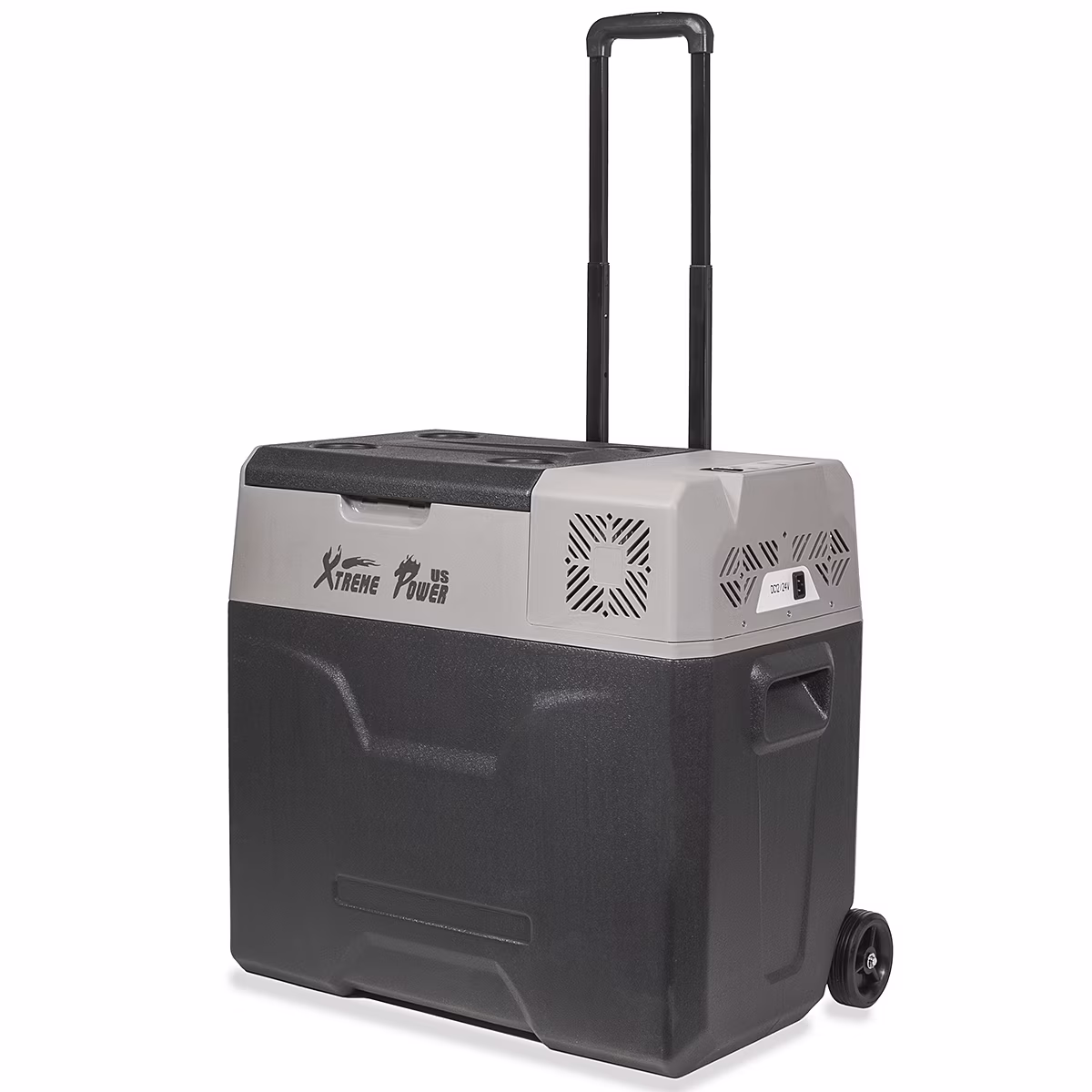 XtremepowerUS 52-Quart Bluetooth Portable Refrigerator Vehicle Car Mini Fridge Cooler ECO w/ Handle Wheel