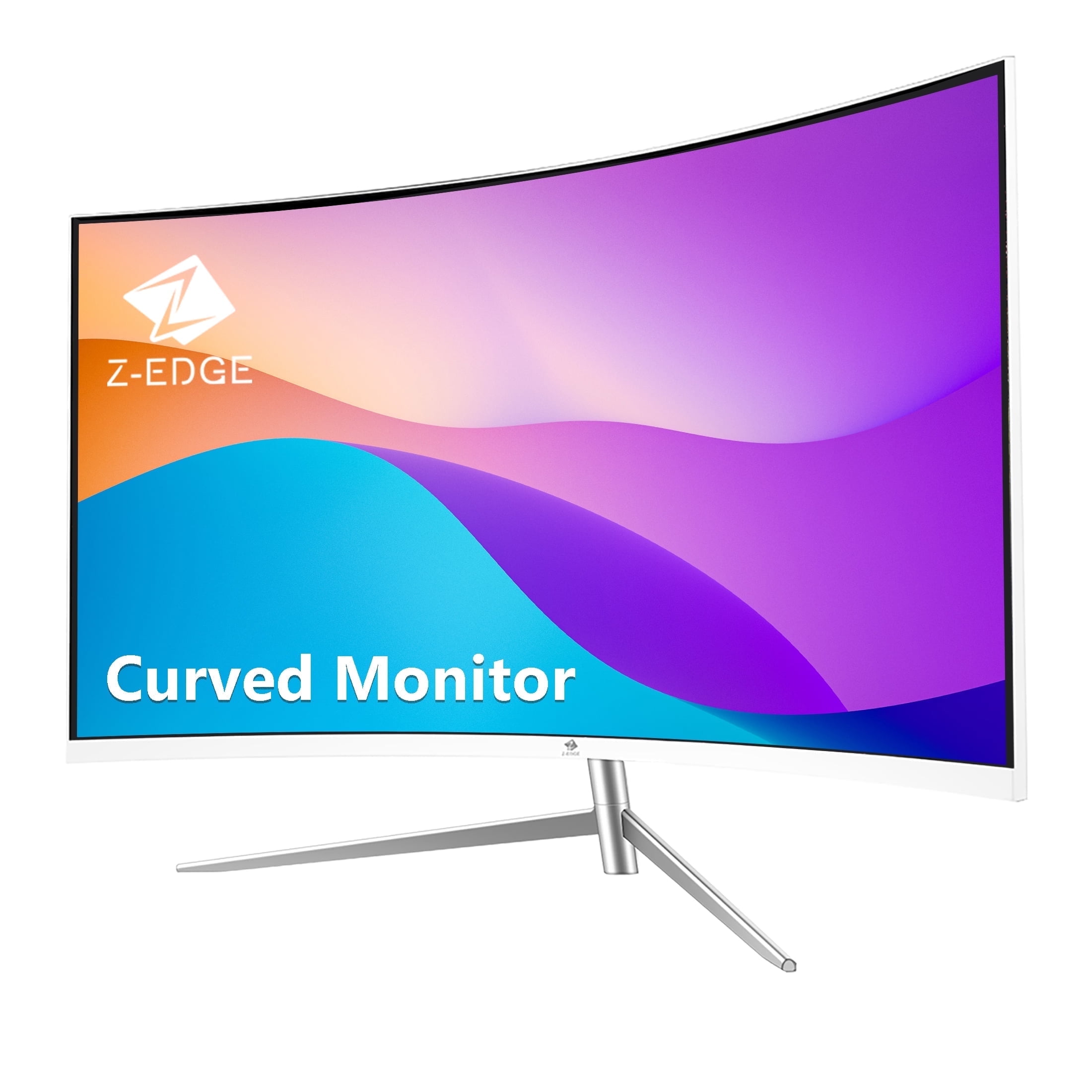 Z-EDGE U24C 24-inch Curved Monitor Full HD LED Monitor 1920x1080 75Hz 5ms VGA+HDMI Port