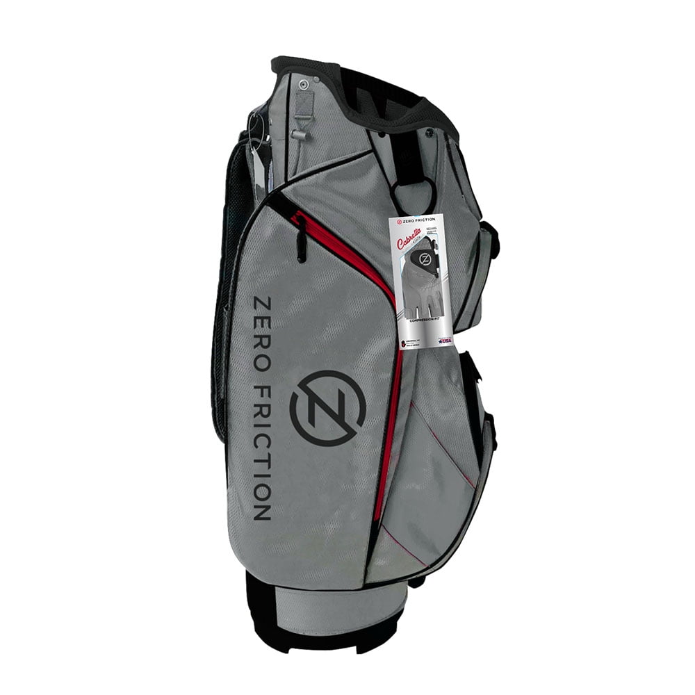 Zero Friction Grey Golf Club Cart Bag