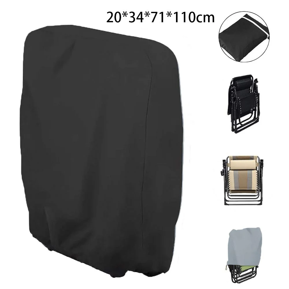Zero Gravity Folding Chair Cover,NKTIER 2/1Pack Chair Covers,Outdoor Furniture Cover, Waterproof Dustproof Anti Gravity Folding Patio Chair Covers with Storage Bag