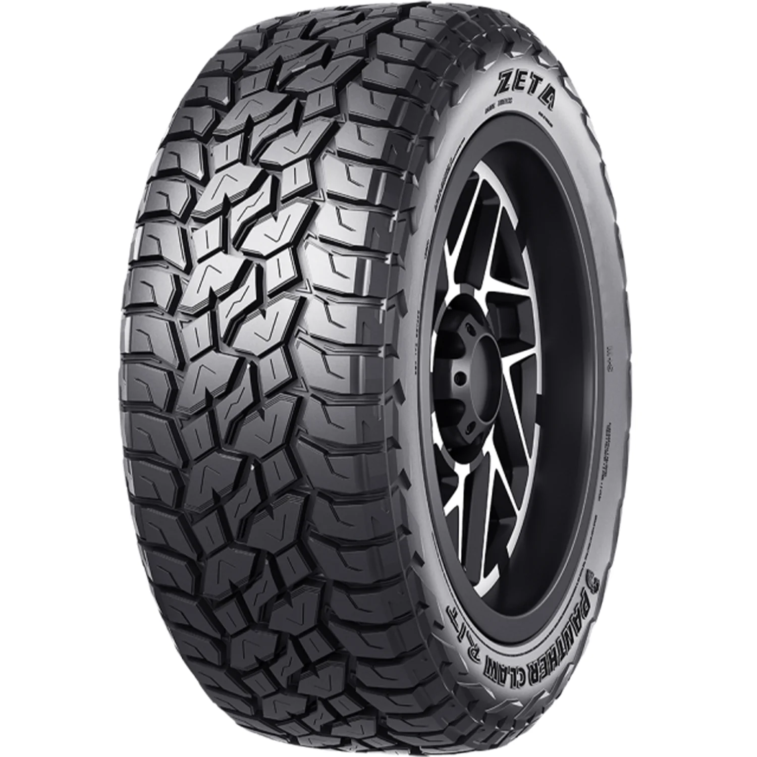 Zeta Panther Claw R/T LT275/70R18 123/120Q E 10 Ply Rugged Terrain Light Truck Tire