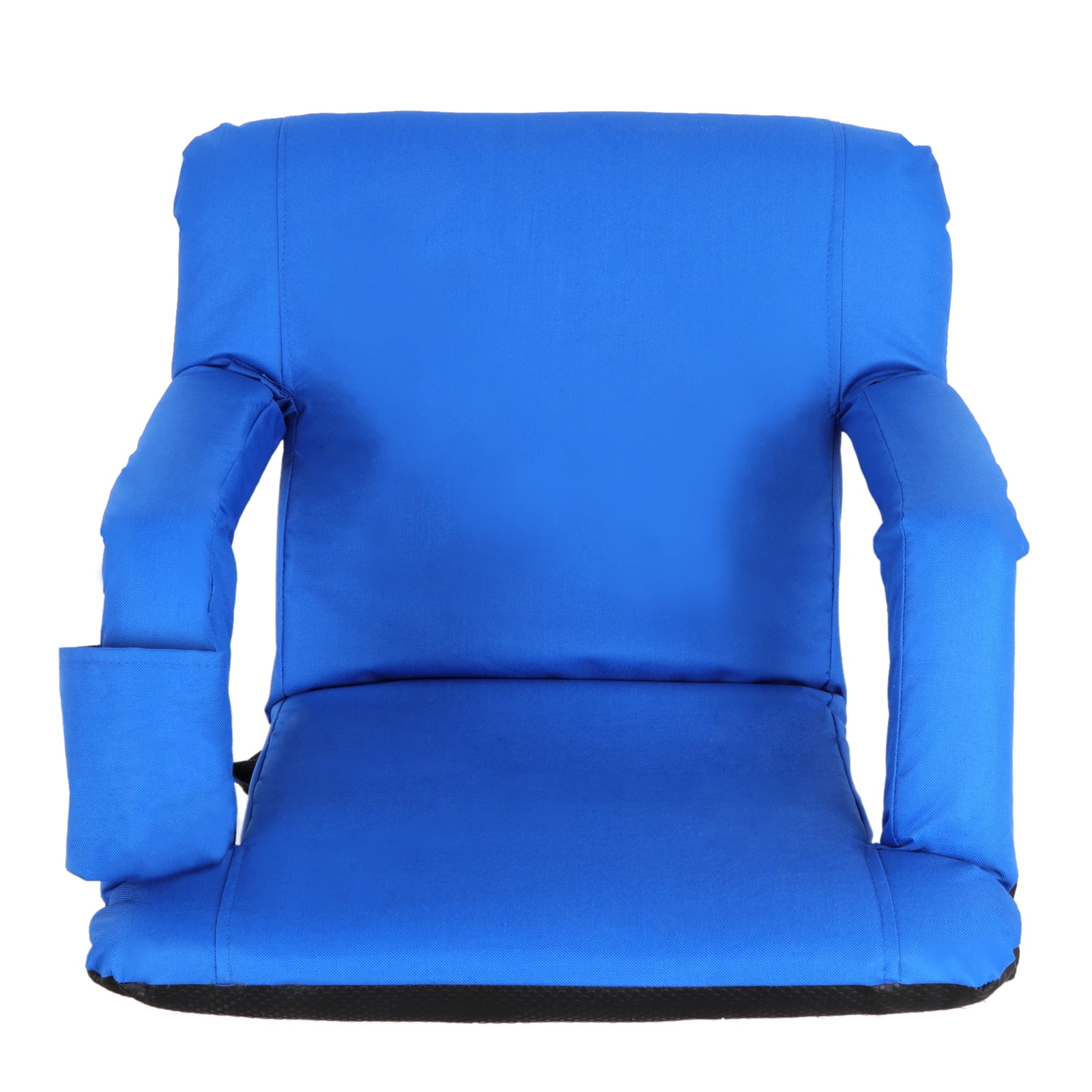 ZENY Stadium Seats Chairs for Bleachers or Benches - 5 Reclining Positions (Blue)