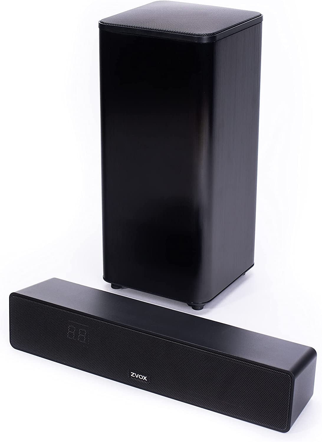 ZVOX AV110 Sound Bar Subwoofer TV Speaker Home Theater System, Black