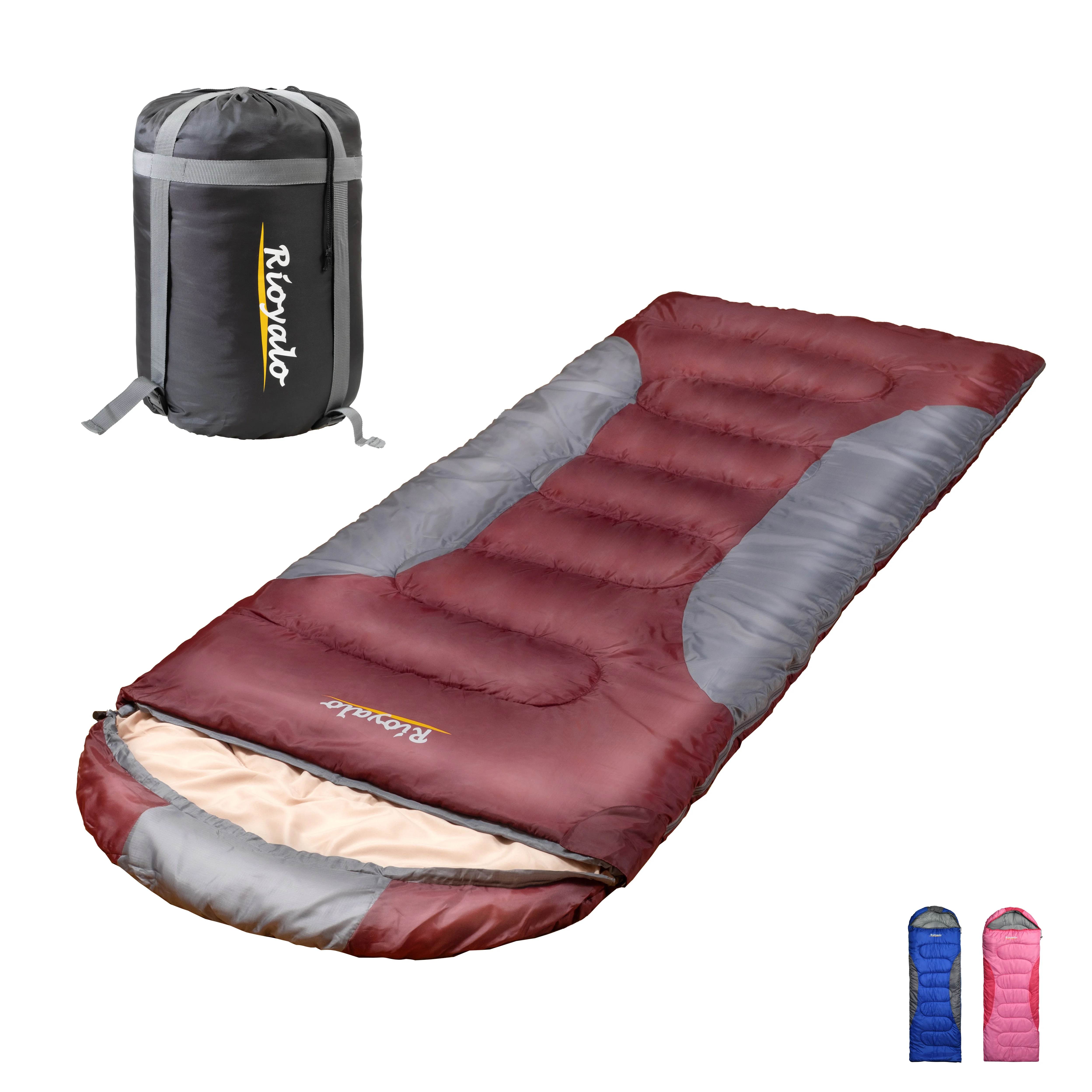 0 Degree Winter Sleeping Bags for Camping - Adults Youth - Cold Weather Backpacking Hiking