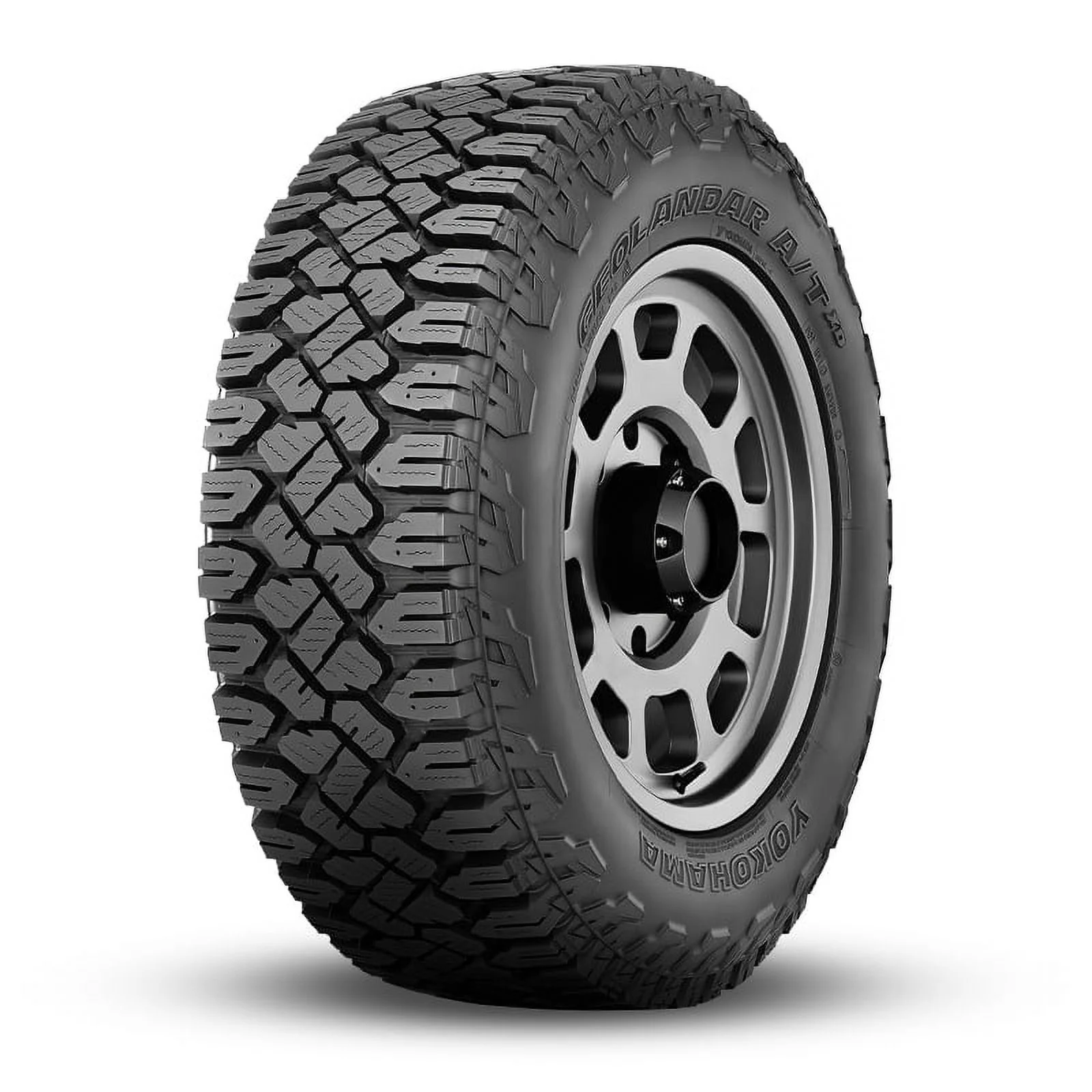 1 Yokohama Geolandar A/T XD 265/70R17 121/118Q All Terrain Truck SUV [ 10 PLY ] 110117110 / 265/70/17 / 2657017