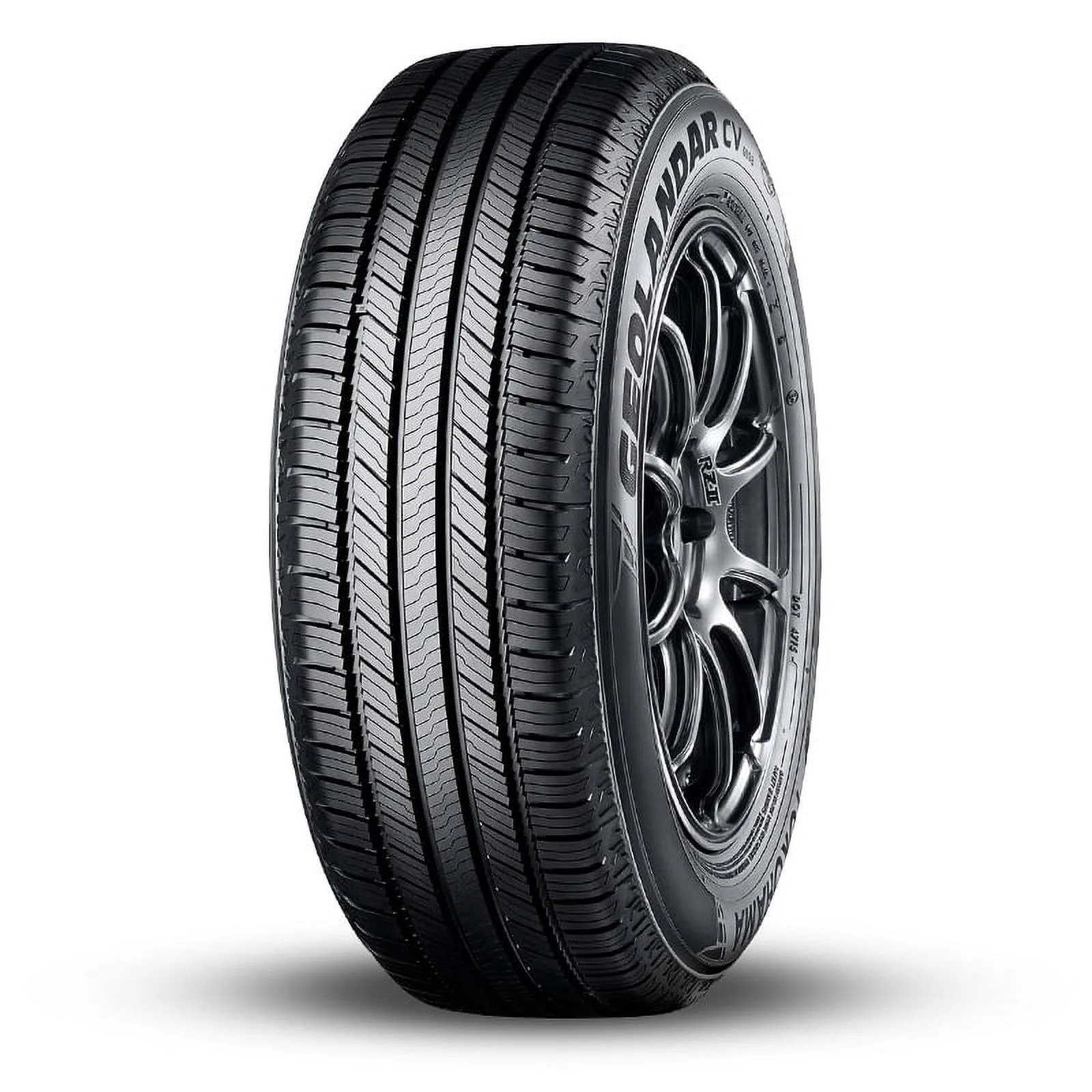 1 Yokohama Geolandar CV G058 225/65R17 102H All Season 65000 Mi Warranty CUV SUV 110105816 / 225/65/17 / 2256517