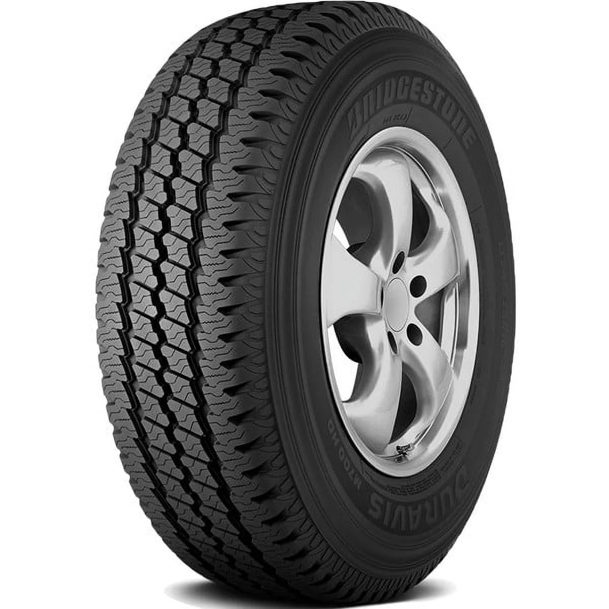 1 Bridgestone DURAVIS M700 HD LT 245/75R16 120/116R Commercial VAN Truck Tires BR206310 / 245/75/16 / 2457516