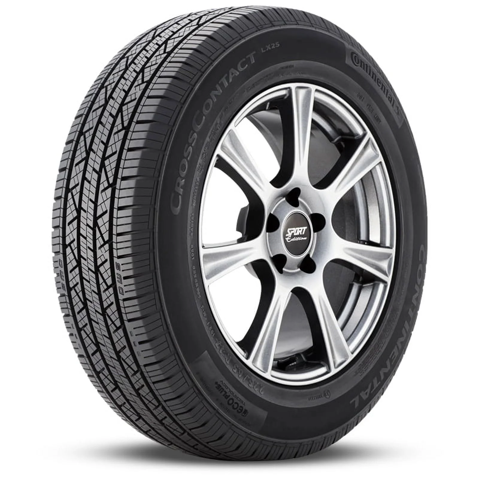 1 Continental CrossContact LX25 235/65R17 108H All Season 70K Mi Warranty 740AA 15447860000 / 235/65/17 / 2356517