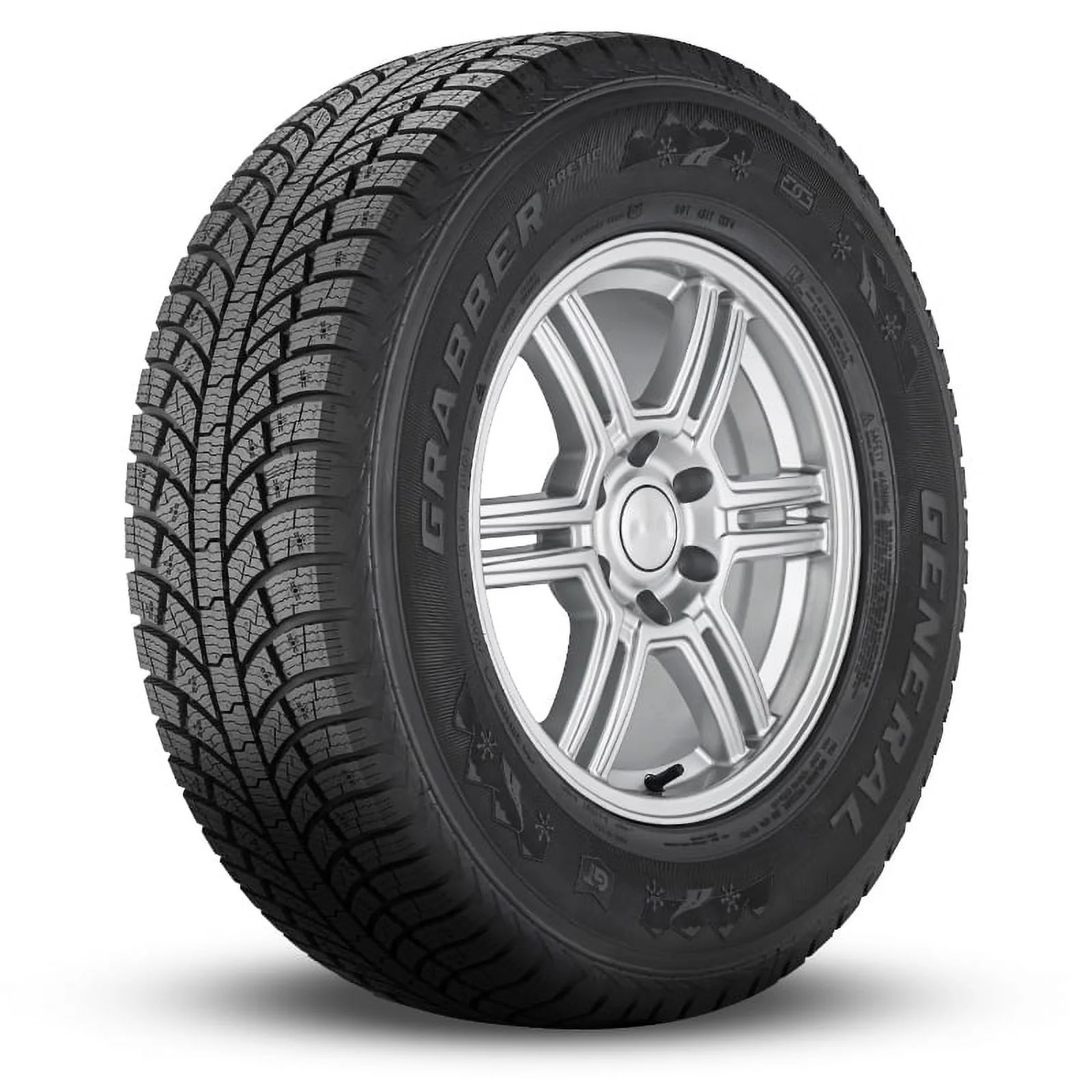 1 General Grabber APT 275/55R20 117T XL Snow Certified 3PMSF All Terrain 520AB 4508100000 / 275/55/20 / 2755520