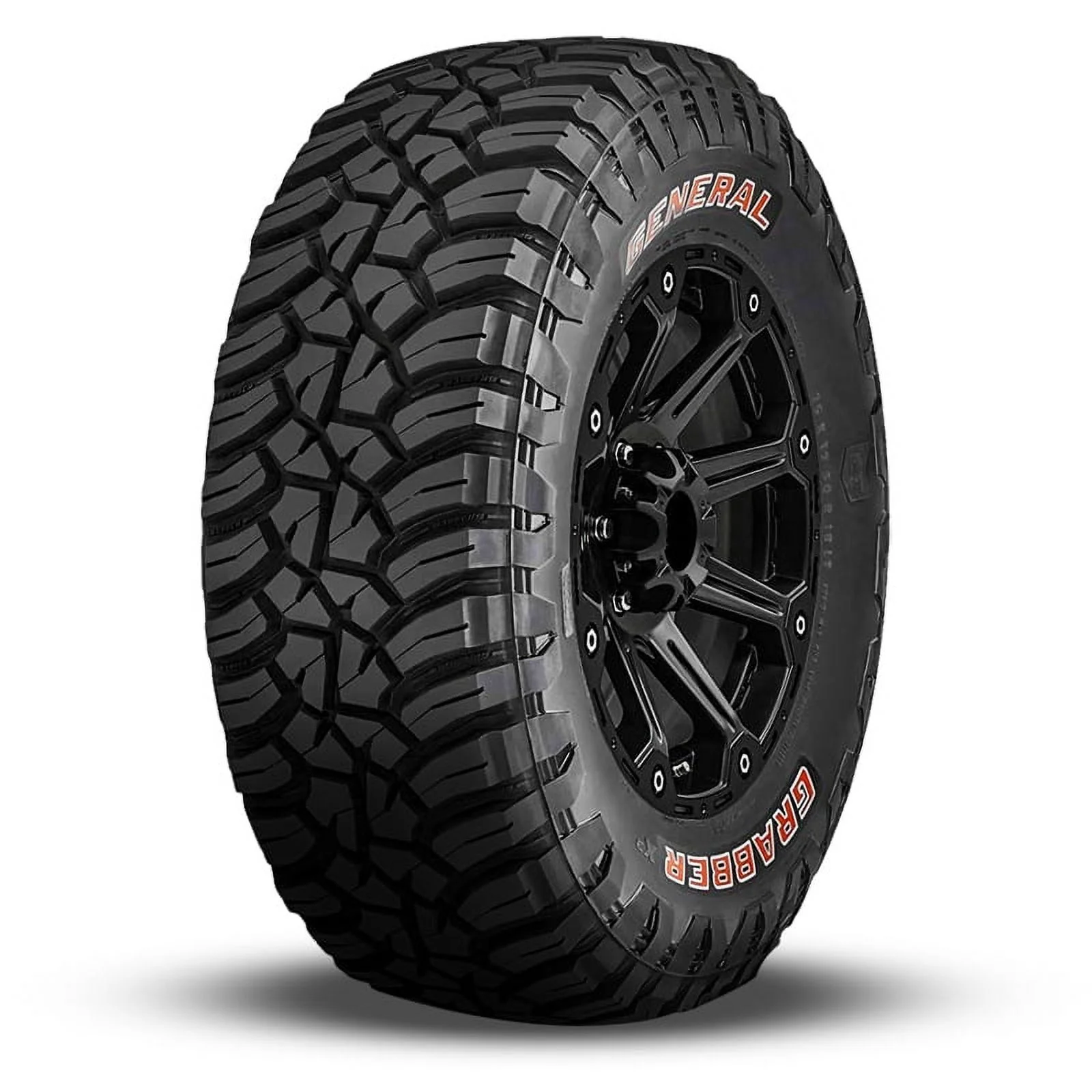 1 General Grabber X3 Red Letter 285/70R17 121/118Q Off-Road Mud Tires SUV 10 PLY 4505780000 / 285/70/17 / 2857017