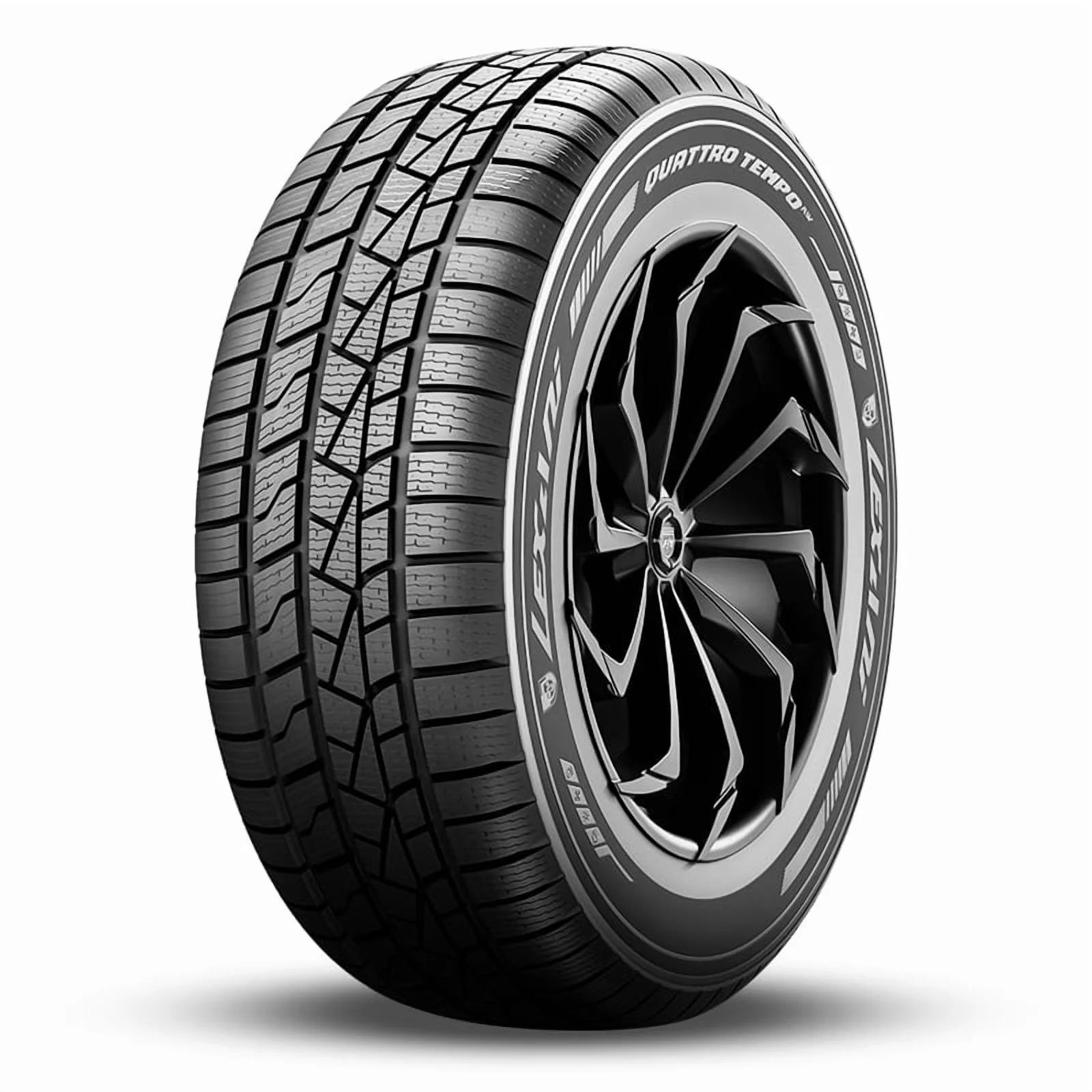 1 Lexani Quattro Tempo AW 195/65R15 91H All Season+Snow Certified [50K Mileage] LXSTQT1565030 / 195/65/15 / 1956515