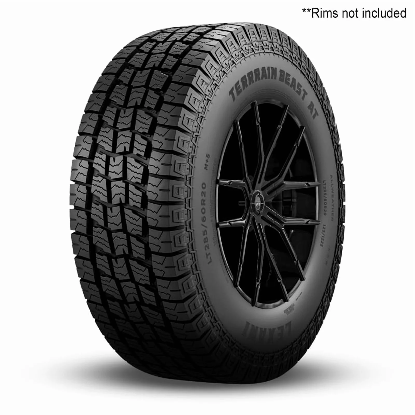 1 Lexani Terrain Beast AT LT265/70R16 121/118S All Terrain 50K Warranty 10 PLY LXSTAT1670020 / 265/70/16 / 2657016