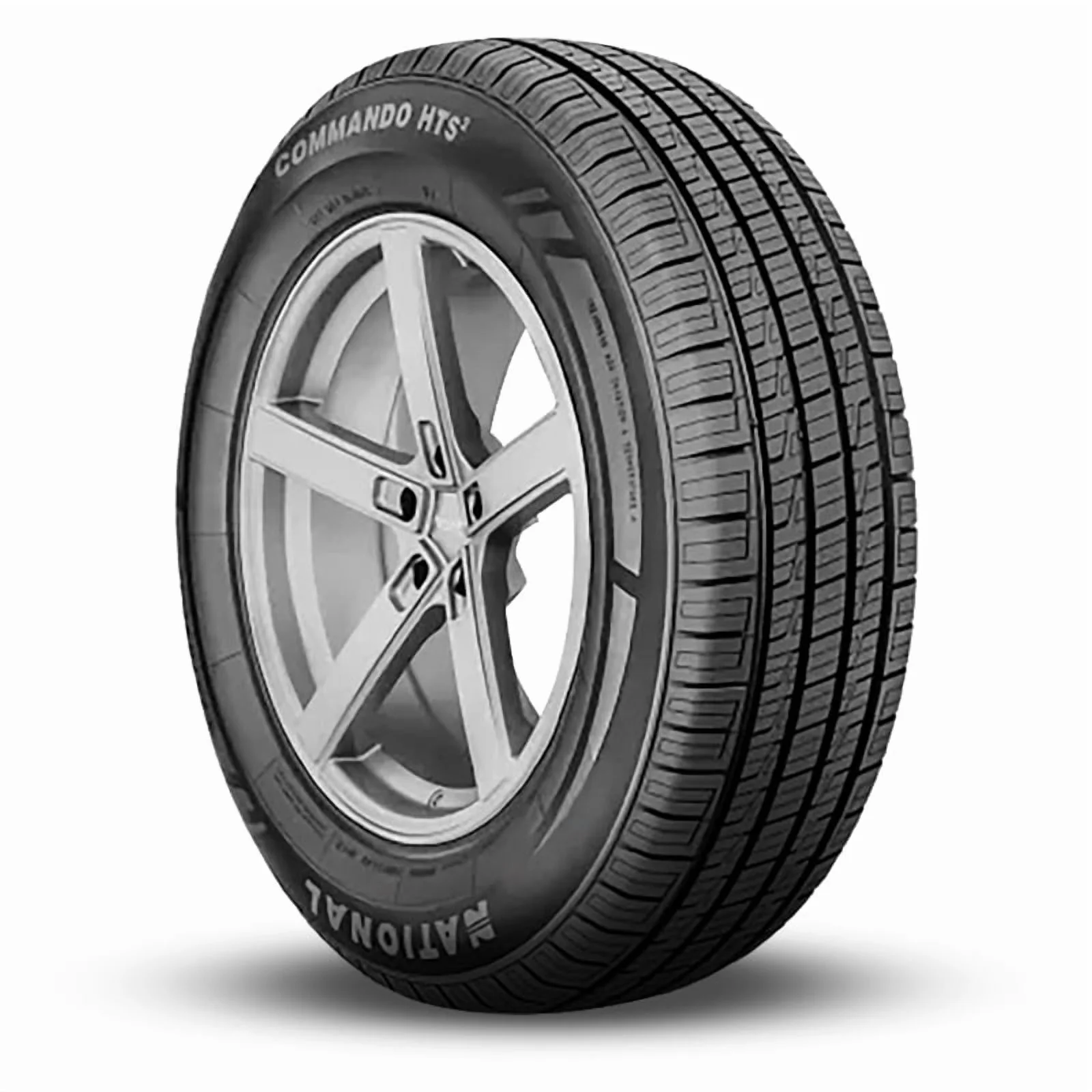 1 National Commando HTS 2 LT 275/70R18 125/122S Highway All Season 10 PLY NCT72 / 275/70/18 / 2757018