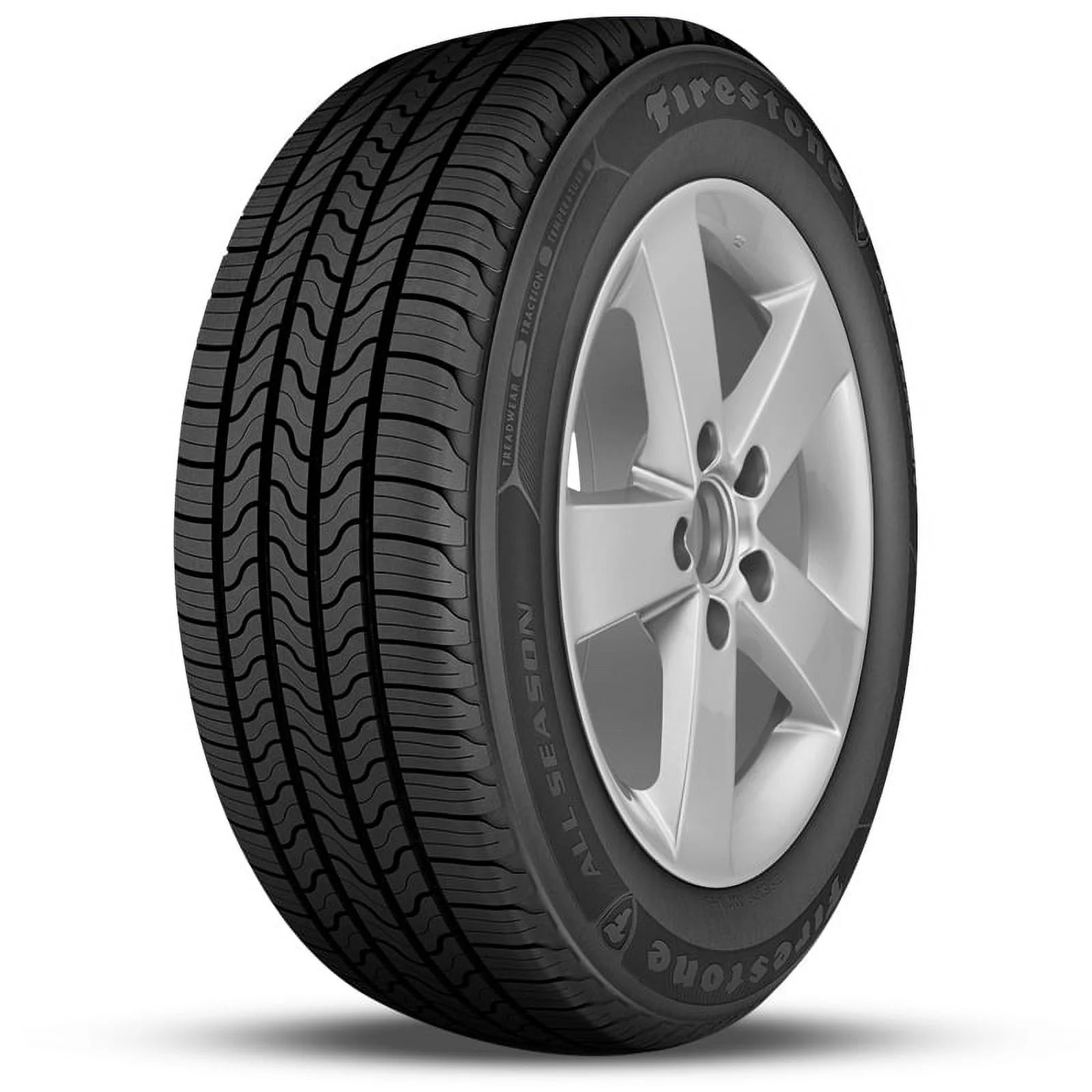 1 New Firestone All Season 225/60R16 98T Touring Tires 65,000 Mile Warranty FS 004002 / 225/60/16 / 2256016