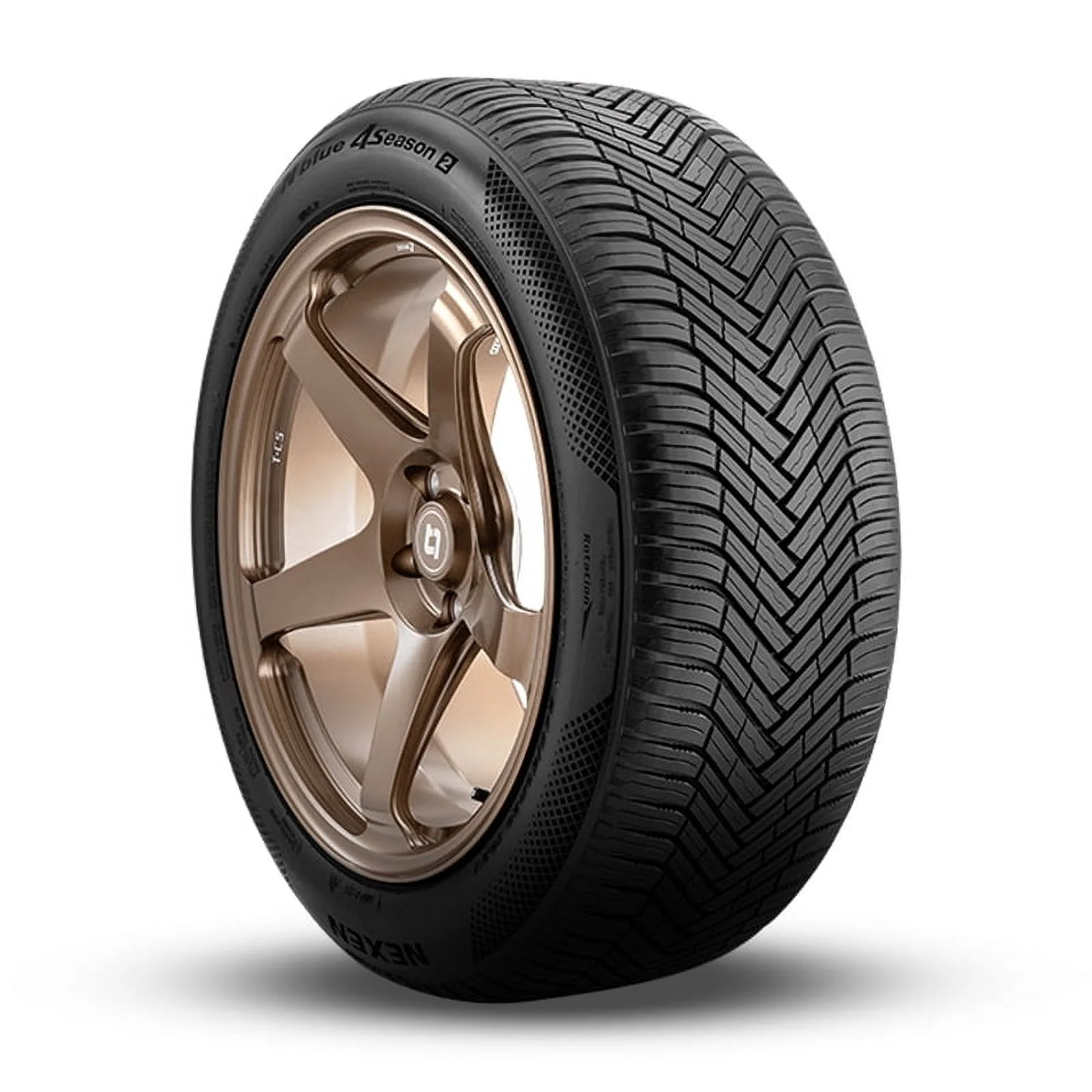 1 Nexen N'Blue 4 Season 2 215/55R17 98W Any Weather Touring 600AA 3PMSF 70K Mile 16191NXK / 215/55/17 / 2155517
