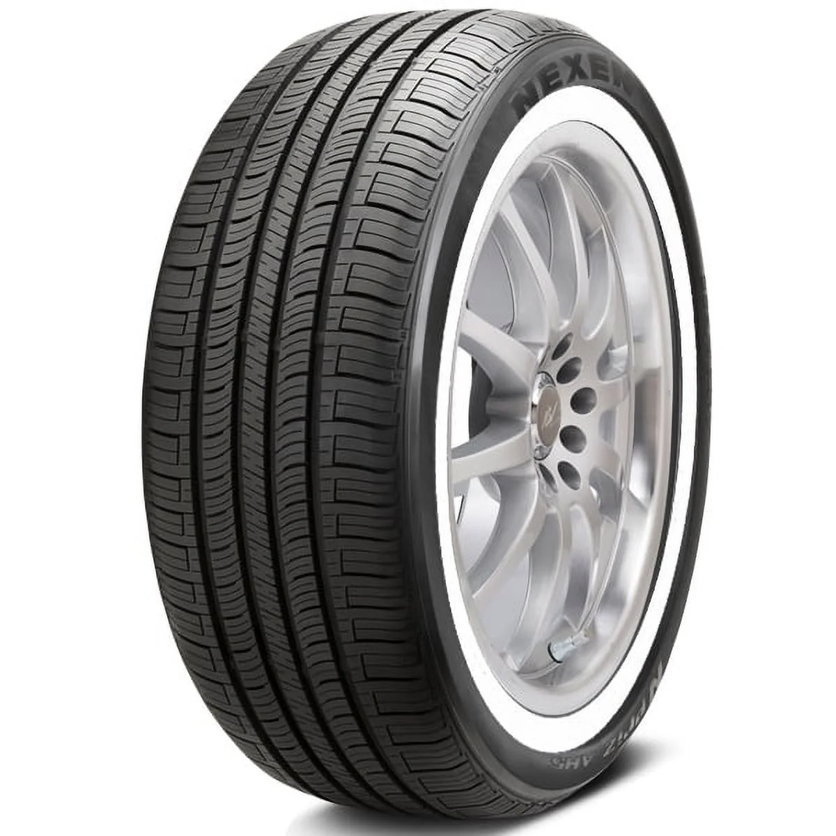 1 Nexen N'Priz AH5 235/75R15 109S White Wall All Season Performance 50k Mi Tires 15408NXK / 235/75/15 / 2357515