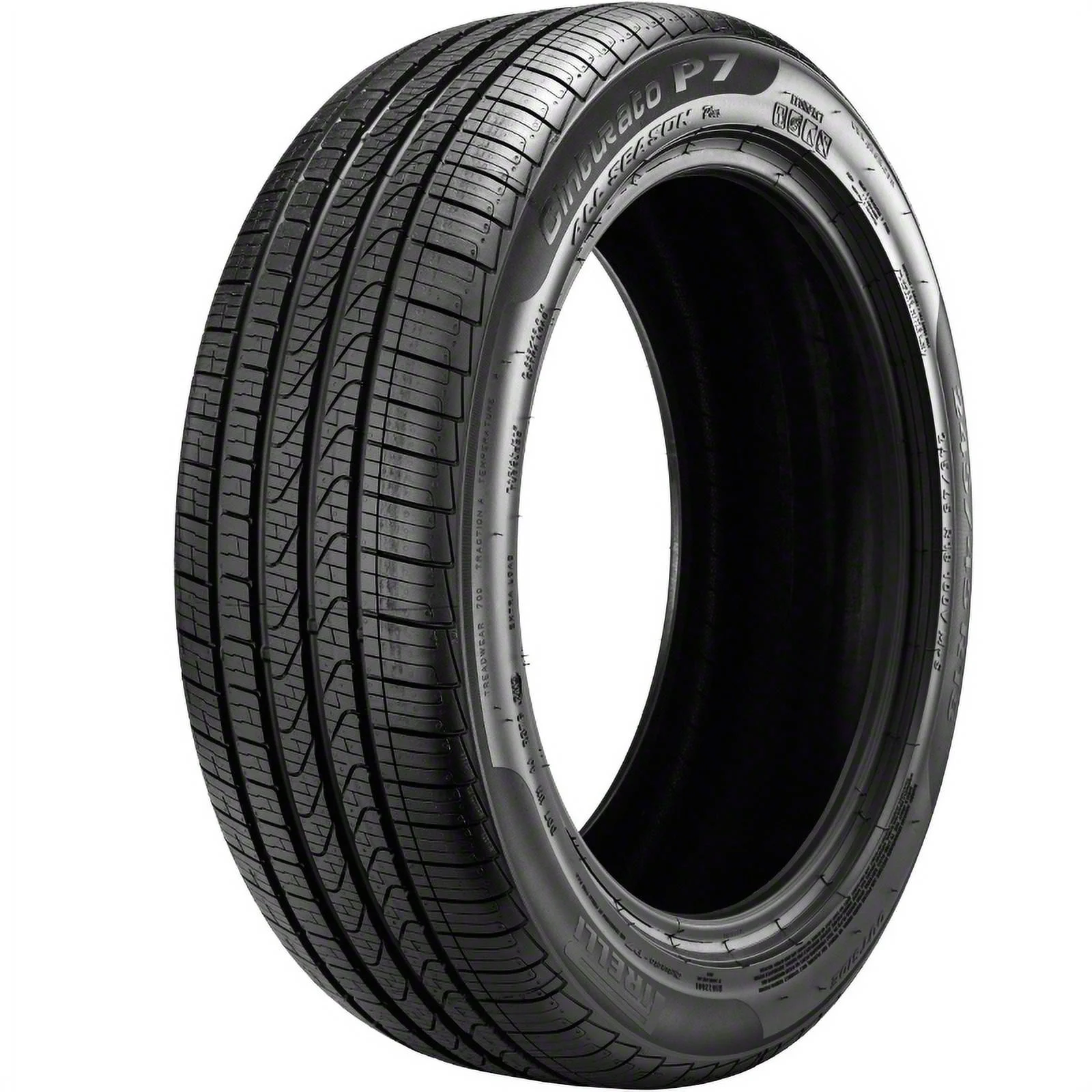 1 Pirelli Cinturato P7 All Season Plus 225 50R17 94V Tires 70000 Mile Warranty P2362000 / 225/50/17 / 2255017