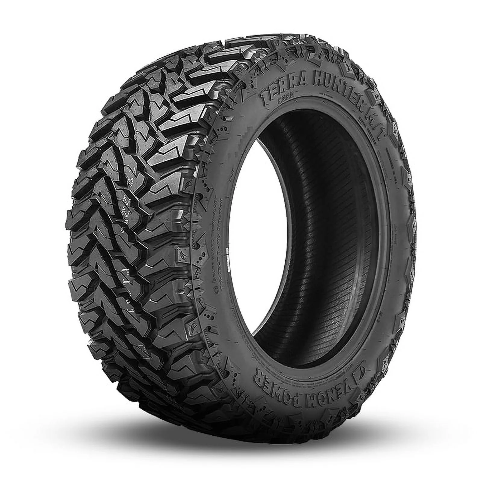 1 Venom Power Terra Hunter M/T 275/55R20 120/117Q Mud Tires [ Load E, 10 PLY ] TVPMT13 / 275/55/20 / 2755520