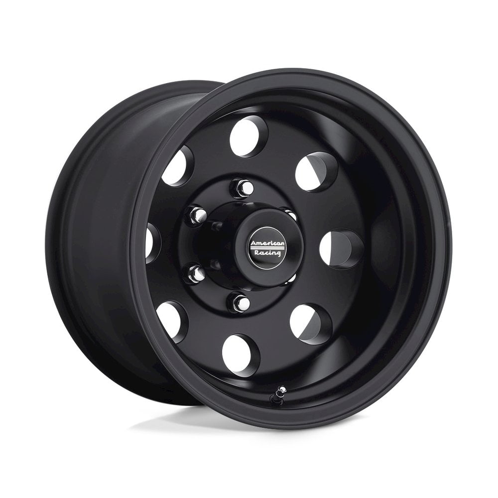 American Racing Wheels BAJA 15x8 5x114.30 Satin Black Wheel