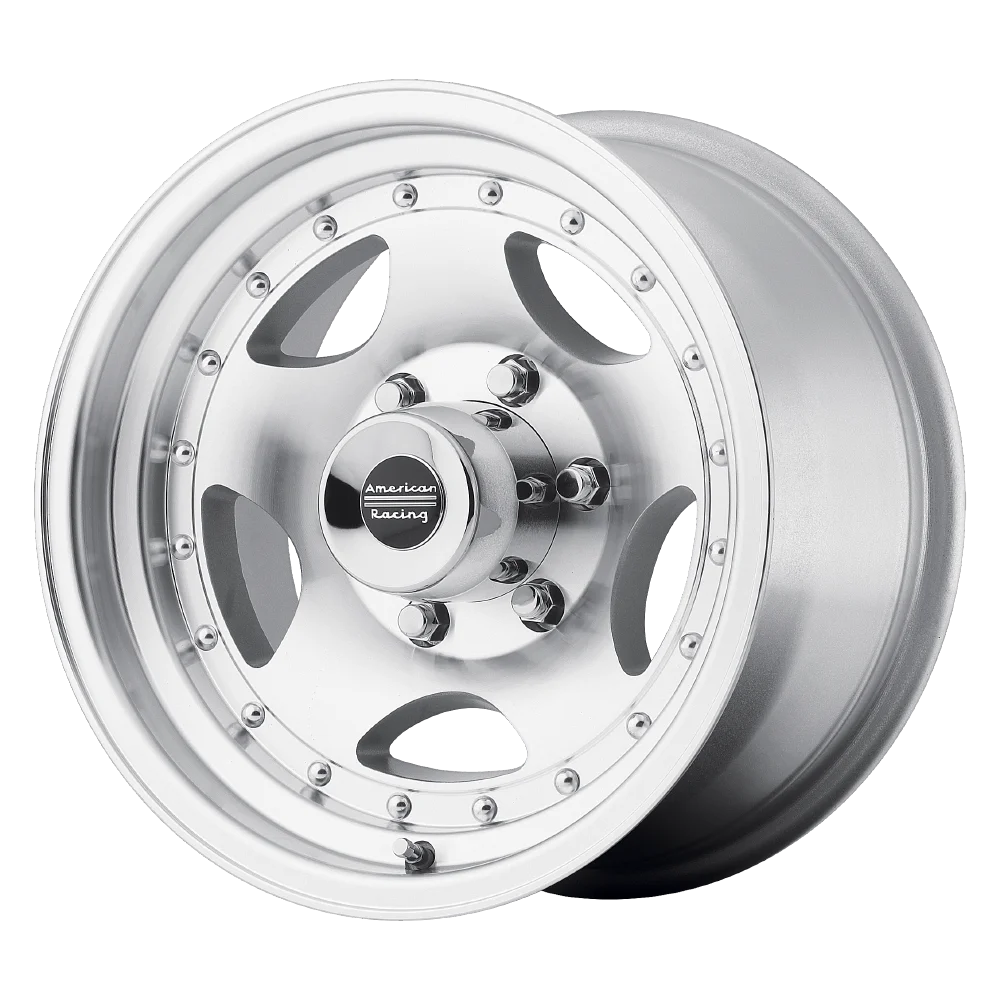 American Racing AR23 15x8 5x4.5 Machined Wheel 15" -19mm Classic Rim