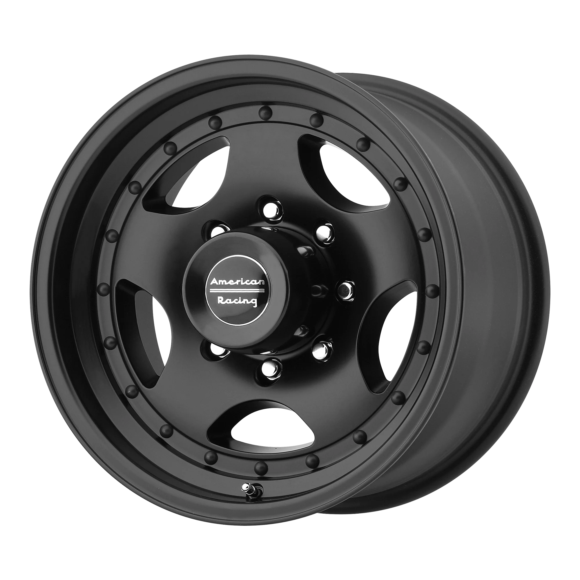 American Racing AR23, 15x8 Wheel with 5 on 4.5 Bolt Pattern - Black - AR235865B Wheel Rim