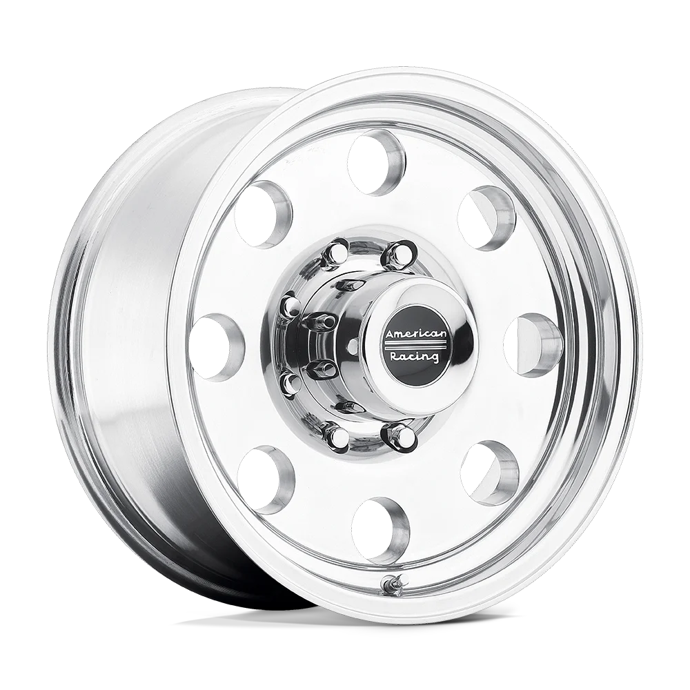 American Racing Baja, 16x8 Wheel with 5 on 5.5 Bolt Pattern - Polished - AR1726885 Wheel Rim