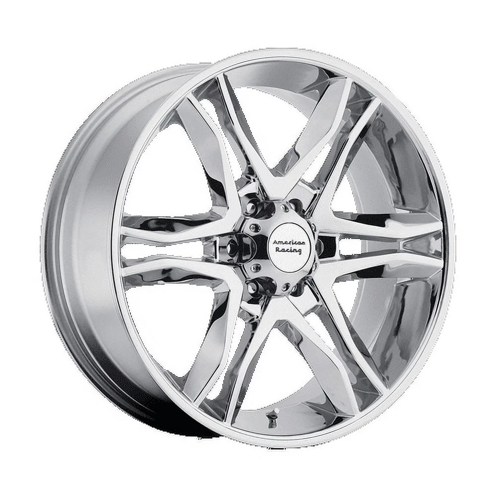 16" American Racing AR893 Mainline 16x8 6x5.5 Chrome Wheel 0mm Rim