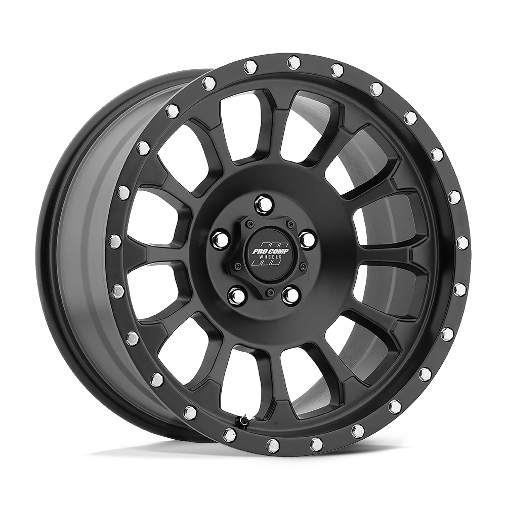 17x8.5 Pro Comp 5034 Rockwell Satin Black Wheel 5x5 (0mm)
