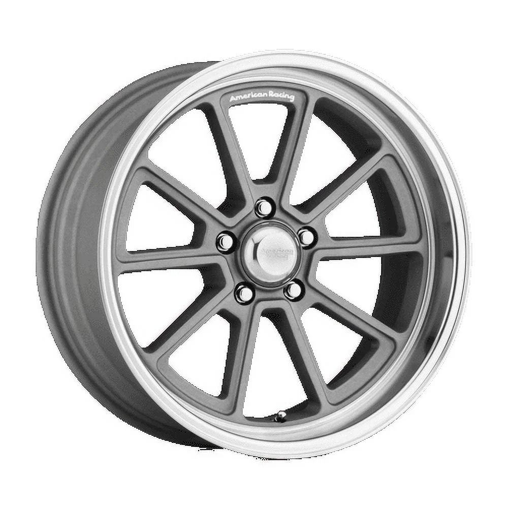 American Racing Vintage VN510 Draft Silver 18x8 5x4.75 0mm (VN51088034400)