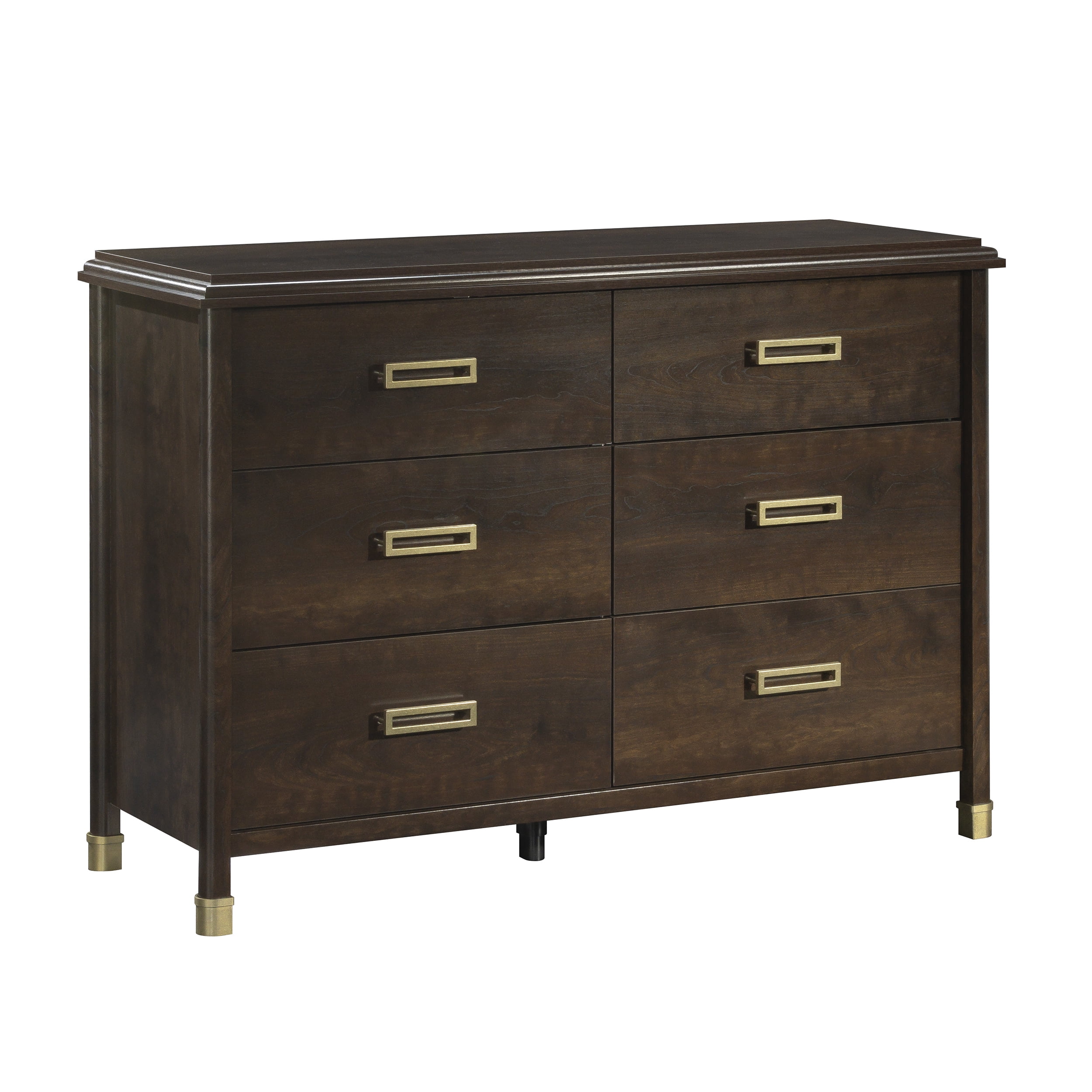 1934 Collection, by Sauder 6-Drawer Dresser, Deco Cherry Finish