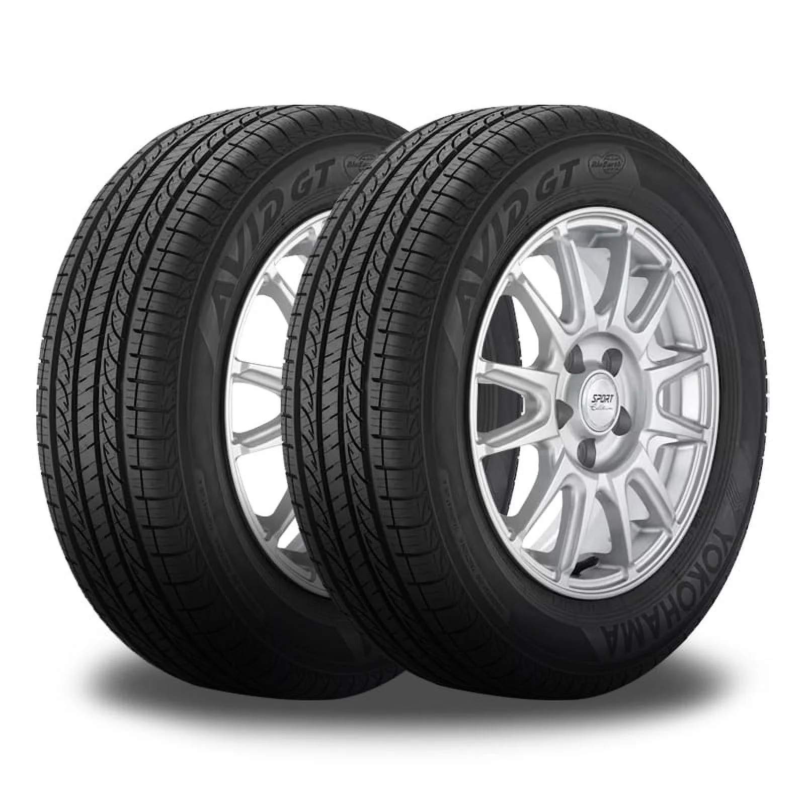 2 Yokohama Avid GT S35 195/65R15 91S XL All Season O.E. Toyota Lexus Tires 110193345 / 195/65/15 / 1956515