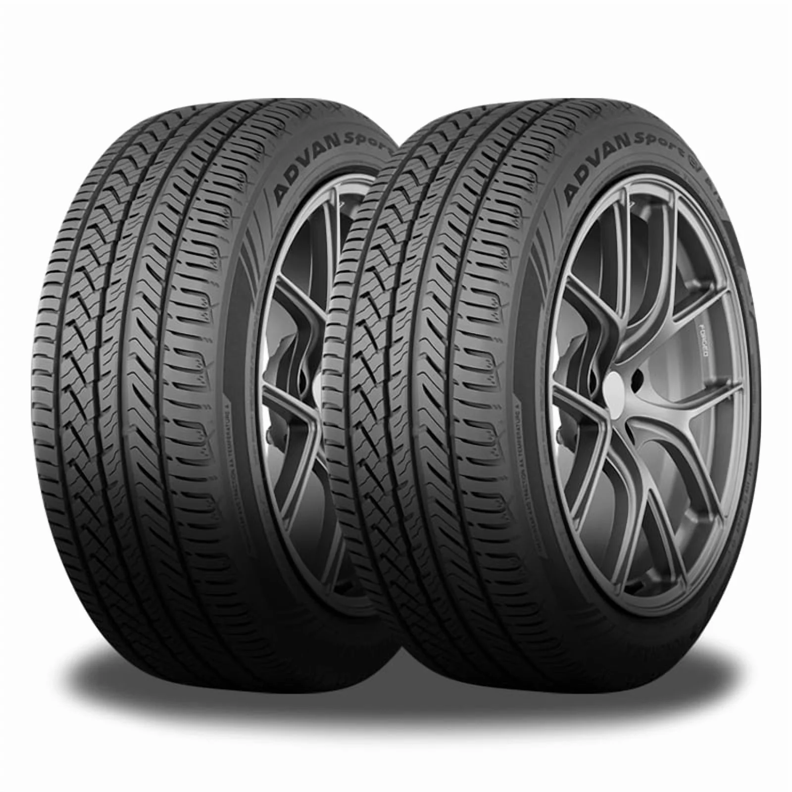 2 Yokohama Advan Sport EV A/S 235/45R18 98W 55K Mi Warranty EVs Tires All Season 110140560 / 235/45/18 / 2354518