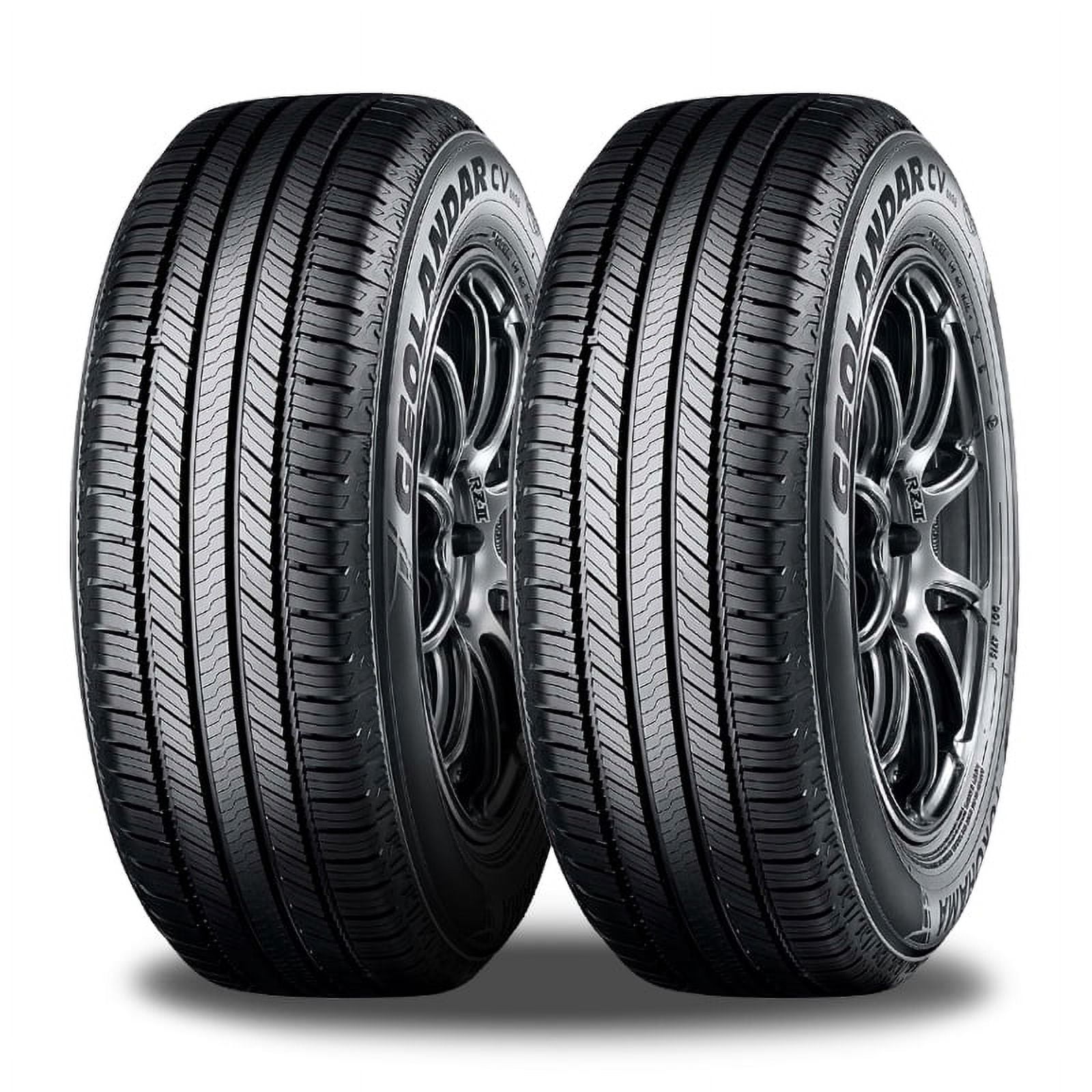 2 Yokohama Geolandar CV G058 235/65R17 108V All Season 65000 Mi Warranty CUV SUV 110105819 / 235/65/17 / 2356517