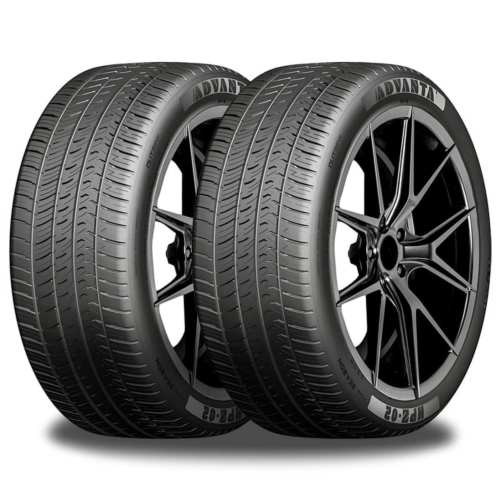 2 Advanta HPZ-02 225/50R17 98W All Season 50K Mile Warranty Extra Load XL Tires 1951347502 / 225/50/17 / 2255017