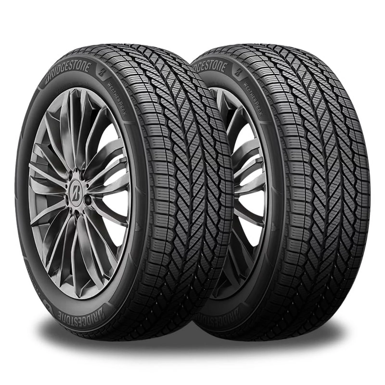 2 Bridgestone WeatherPeak 235/65R17 104H All Season 3PMSF Rated 70K Mi Warranty BR009655 / 235/65/17 / 2356517