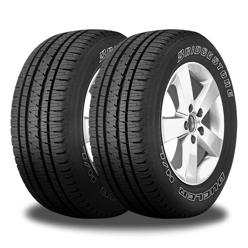 2 Bridgestone Dueler H/L Alenza OWL 275/55R20 113T CUV SUV Touring 65K Mileage BR000862 / 275/55/20 / 2755520