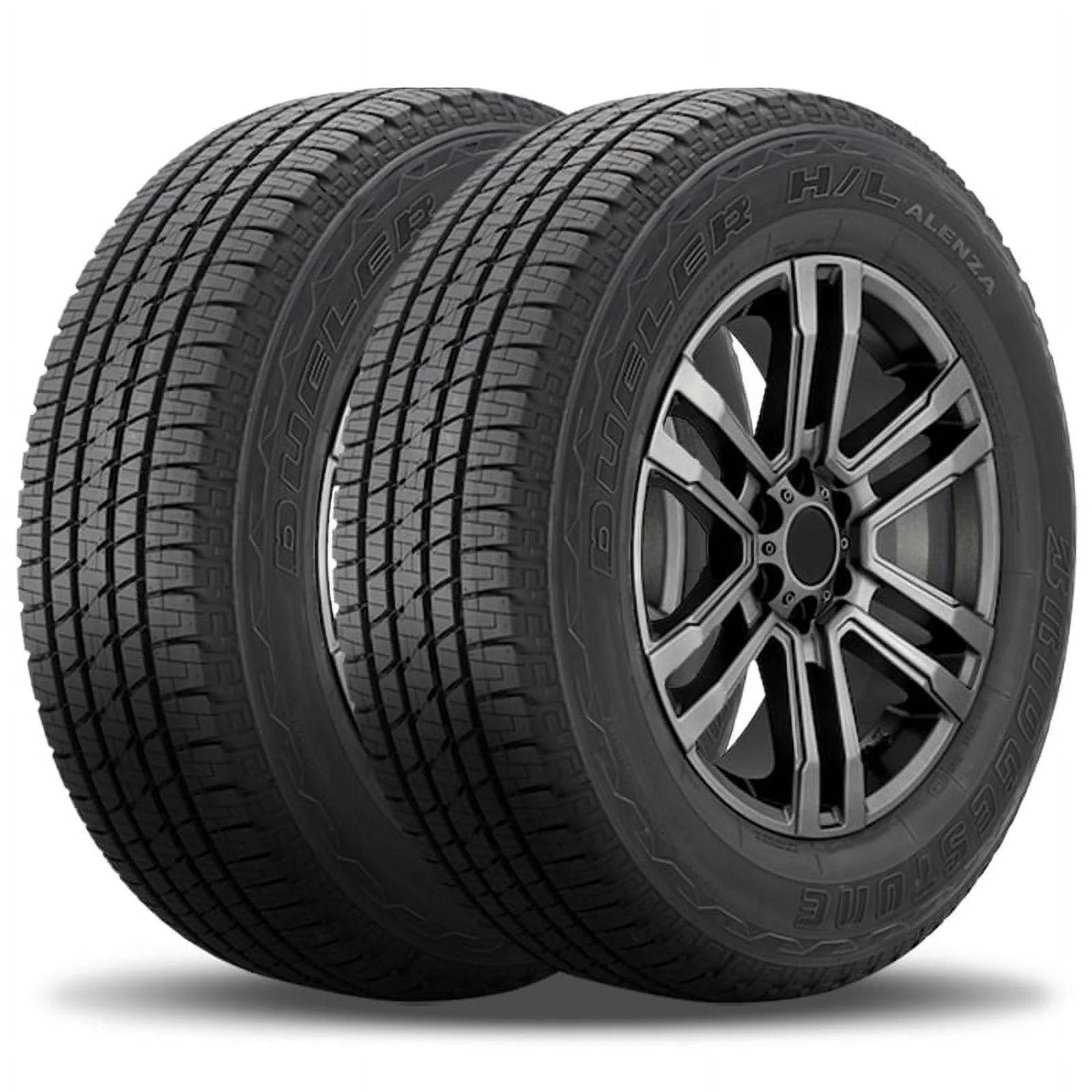 2 Bridgestone Dueler H/L Alenza 275/55R20 113T CUV SUV Truck Touring 65K Mileage BR000863 / 275/55/20 / 2755520