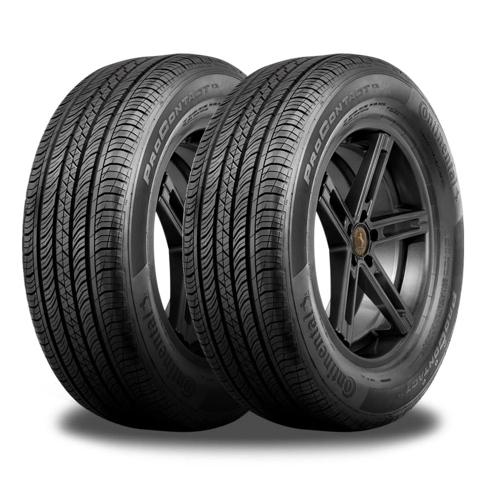 2 Continental ProContact TX 215/60R16 95H All Season 55K Mi Warranty 500AA 15508140000 / 215/60/16 / 2156016