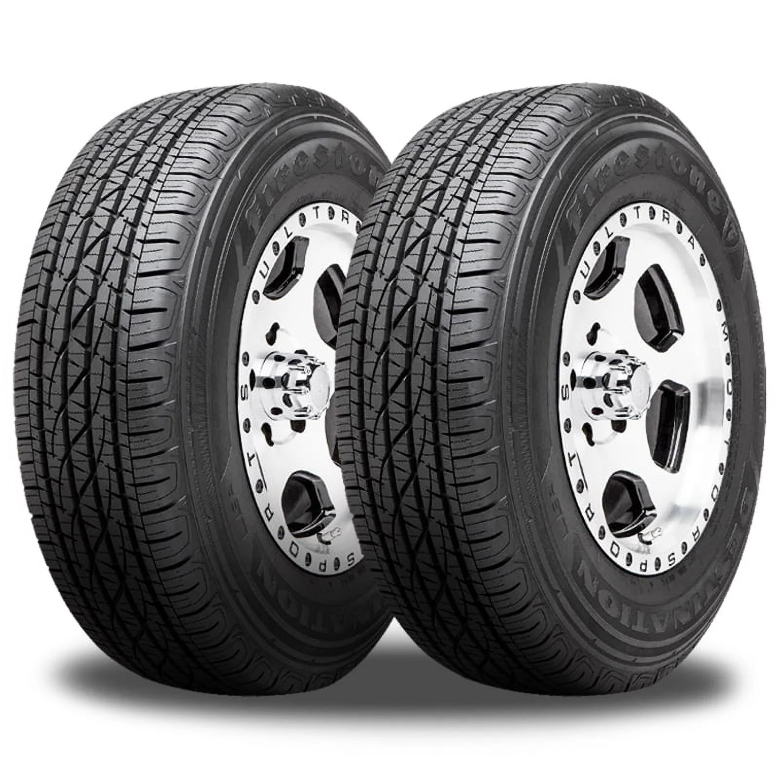 2 Firestone Destination LE2 LE-2 P 245/75R16 109S All-Season Truck SUV CUV Tires FS 000223 / 245/75/16 / 2457516