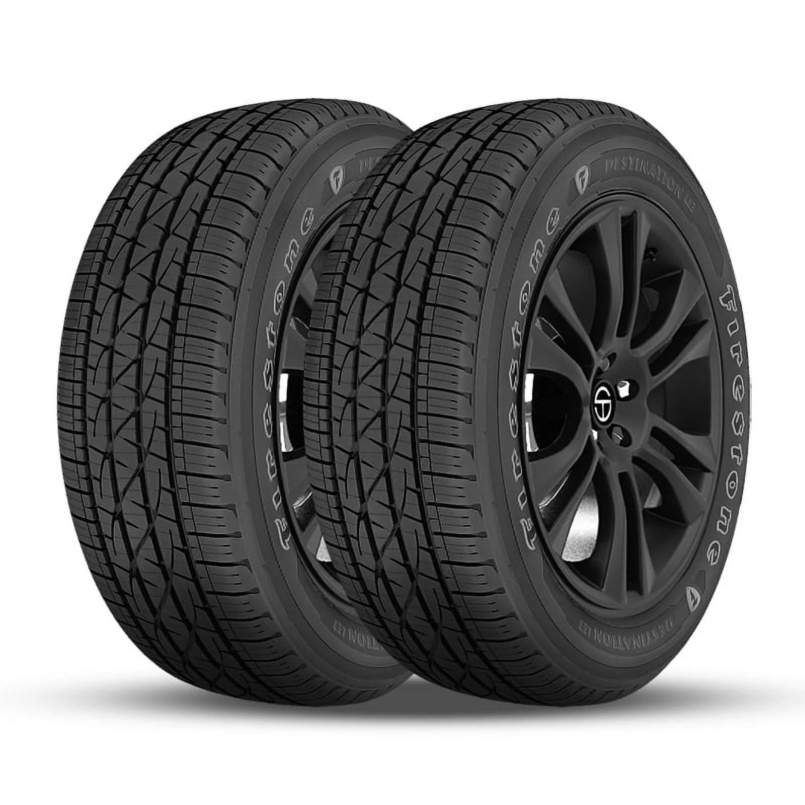 2 Firestone Destination LE3 OWL 245/75R16 111T All Season w/70K Mileage Warranty FS005340 / 245/75/16 / 2457516