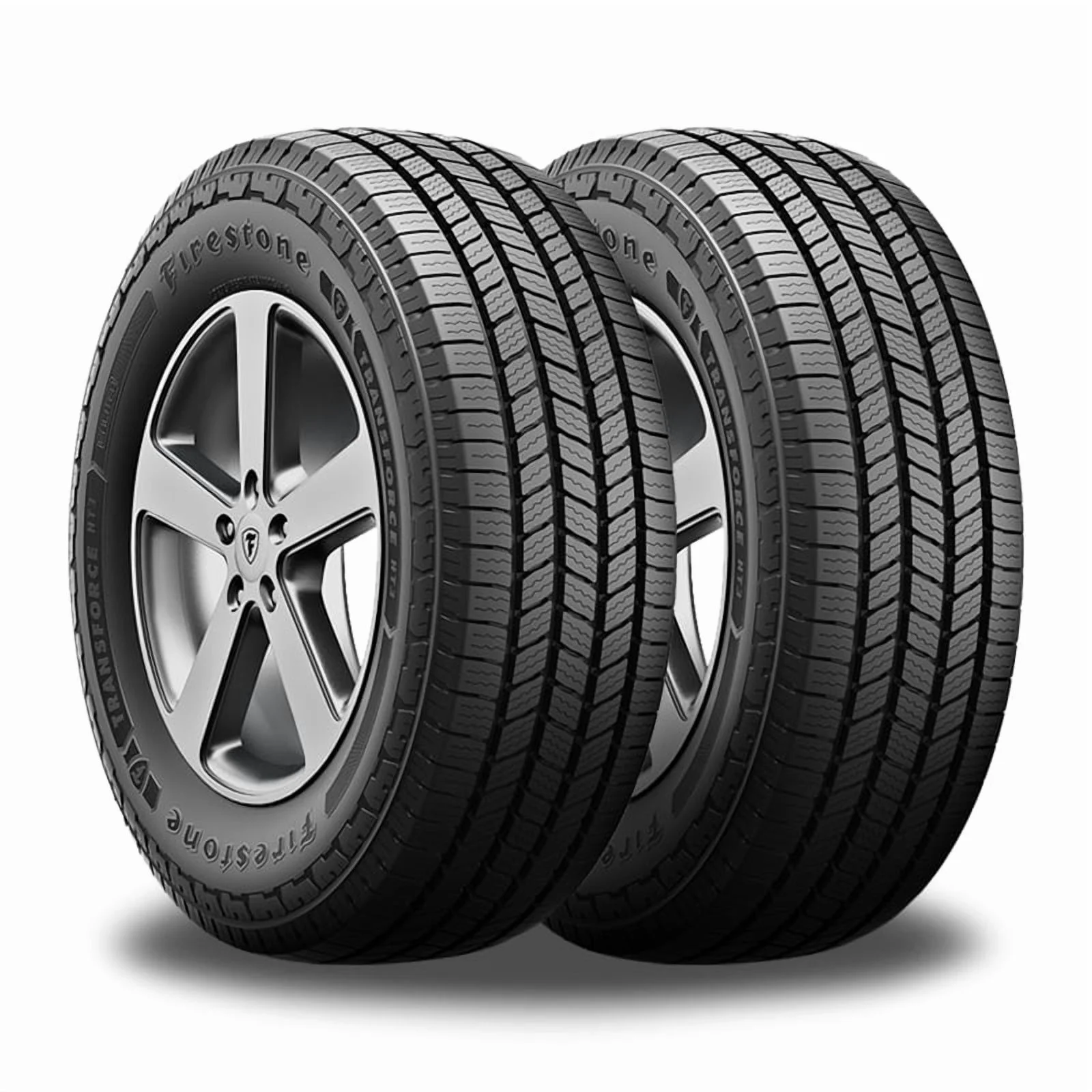 2 Firestone Transforce HT3 245/75R16 120/116R Highway All Season Tire LRE 10 PLY FS013887 / 245/75/16 / 2457516