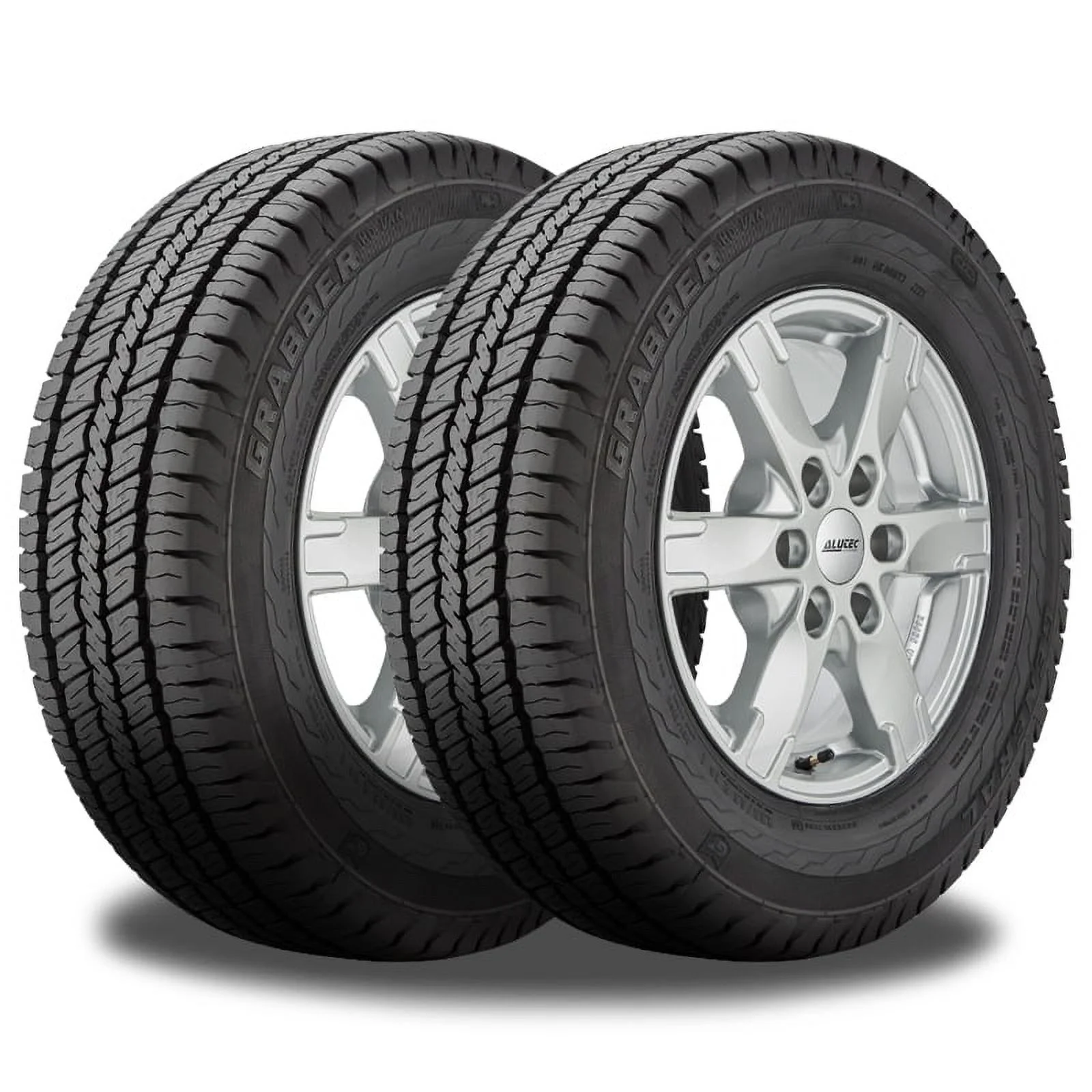 2 General Grabber HD 245/75R16 120/116S All Season Commercial Truck SUV 10 PLY 4507180000 / 245/75/16 / 2457516