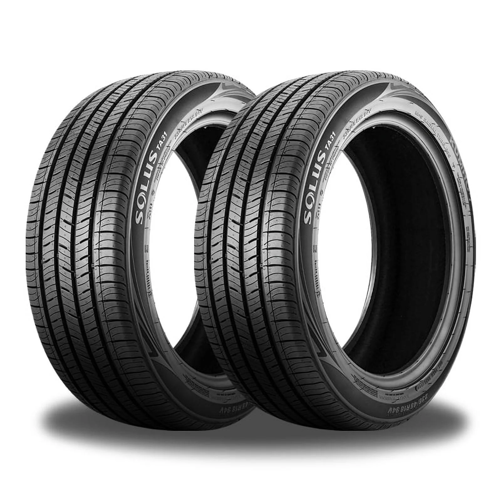 2 Kumho Solus TA31 195/65R15 91T All Season Touring Tires w/60000 Mile Warranty 2253362 / 195/65/15 / 1956515