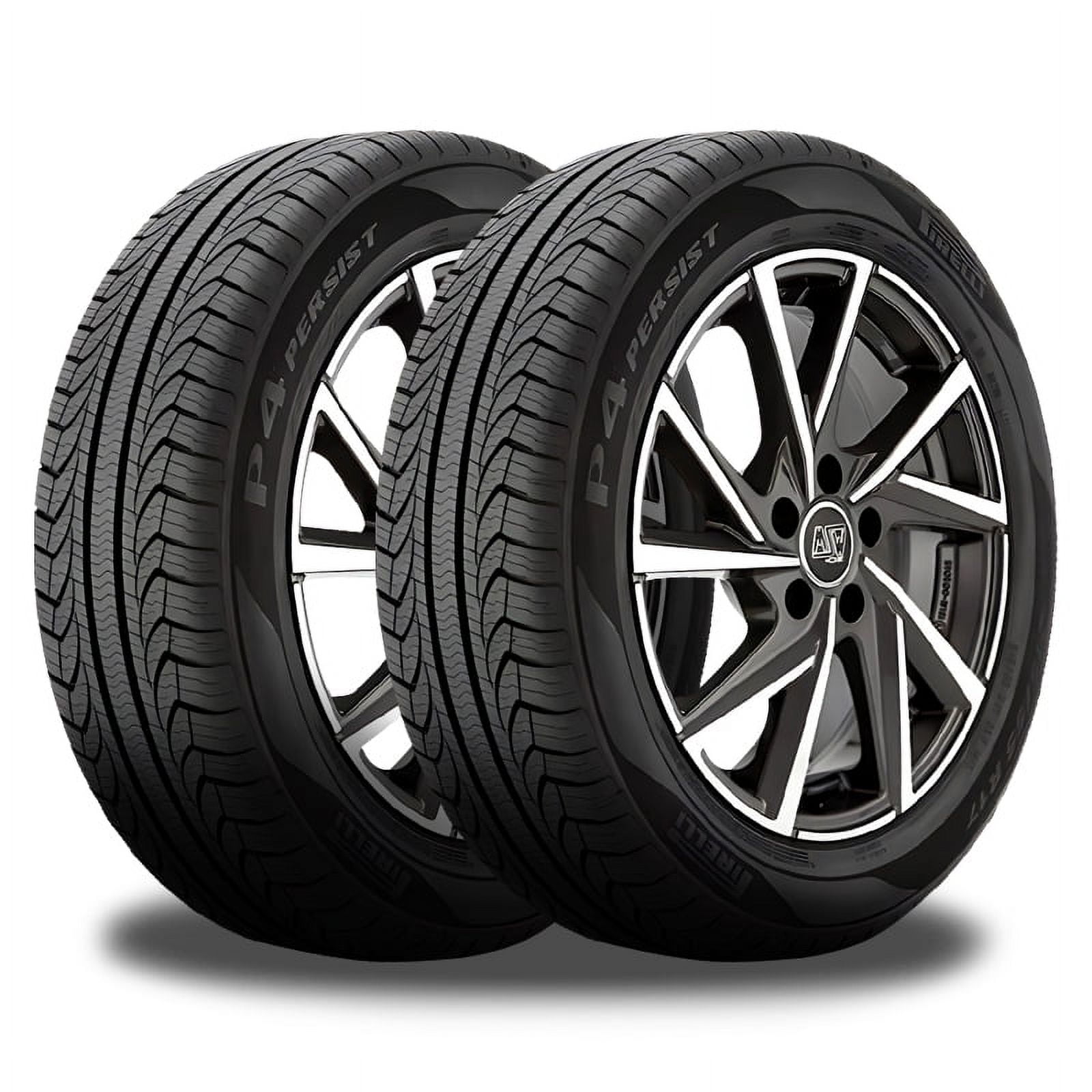 2 Pirelli P4 Persist AS Plus 215/55R17 94V All Season Touring 85K Mi Warranty P4077300 / 215/55/17 / 2155517