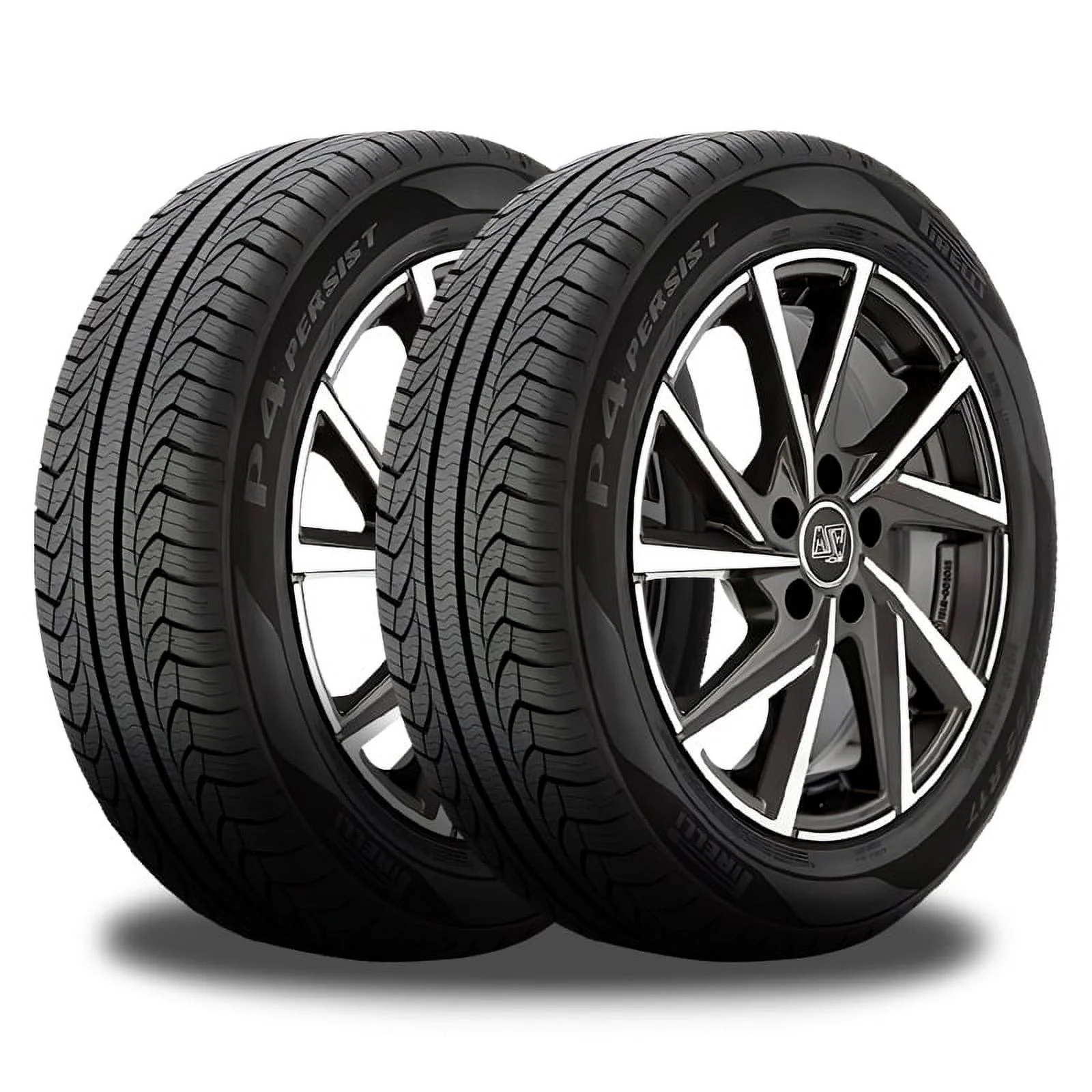 2 Pirelli P4 Persist AS Plus 215/60R16 95V All Season Touring 85K Mi Warranty P4077400 / 215/60/16 / 2156016