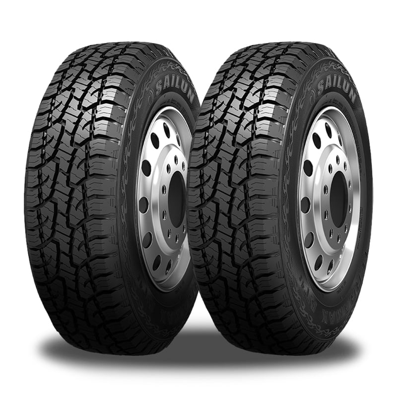 2 Sailun TerraMax A/T 4S 235/75R15 109S OWL All Terrain SUV/Truck 3PMSF Tires 5549252 / 235/75/15 / 2357515