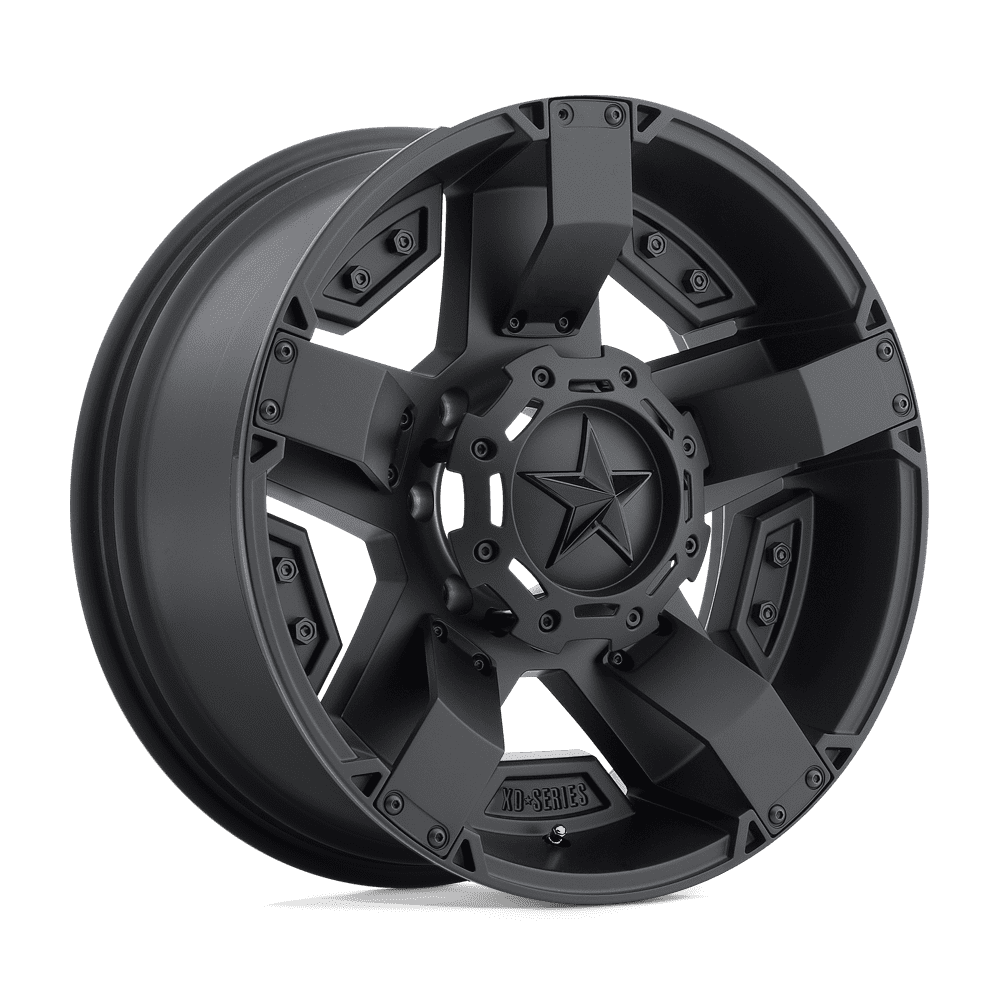 20" Black XD811 Rockstar II Wheel by KMC Wheels XD81129035712N