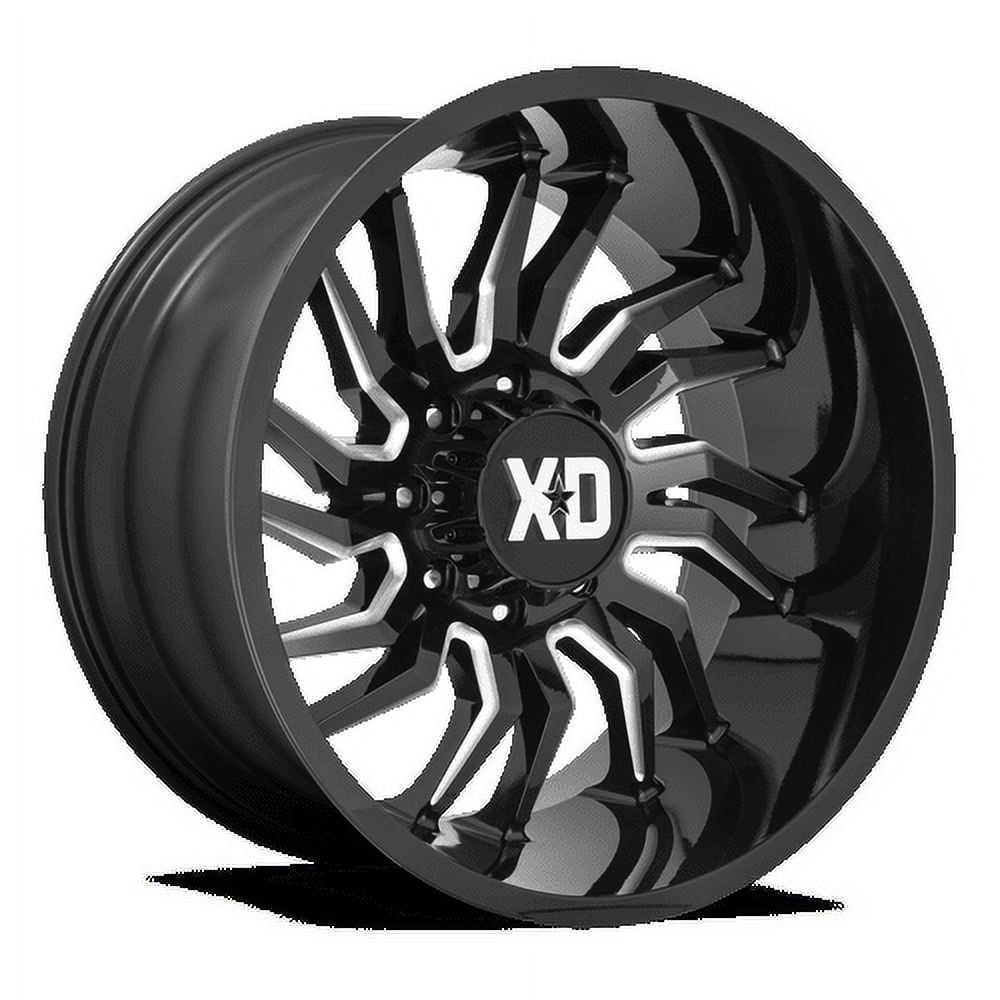 XD Series XD858 Tension Gloss Black Milled 20x10 8x170 -18mm (XD85821087318N)